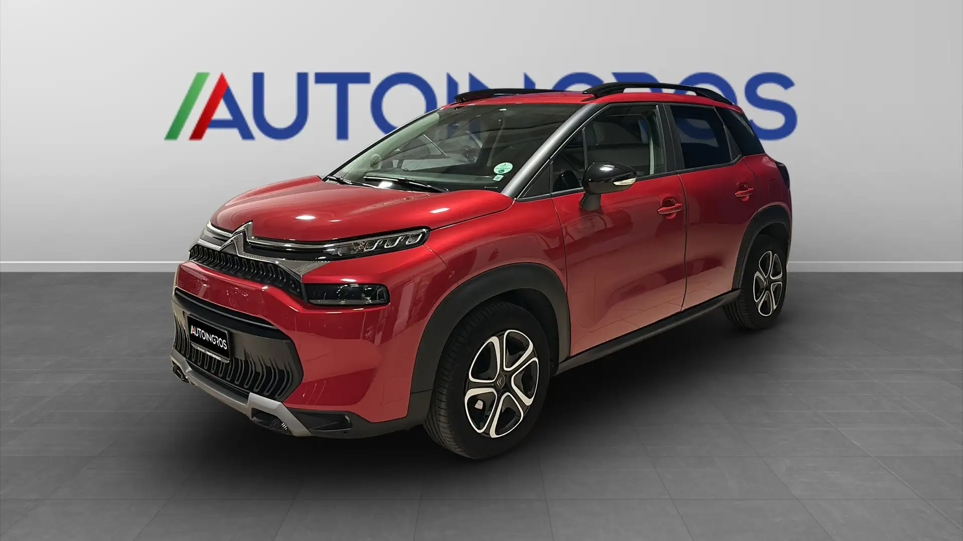 Citroen C3 Aircross 1.5 bluehdi Feel s&s 110CV MT6 USATO GARANTITO Rouge - 1