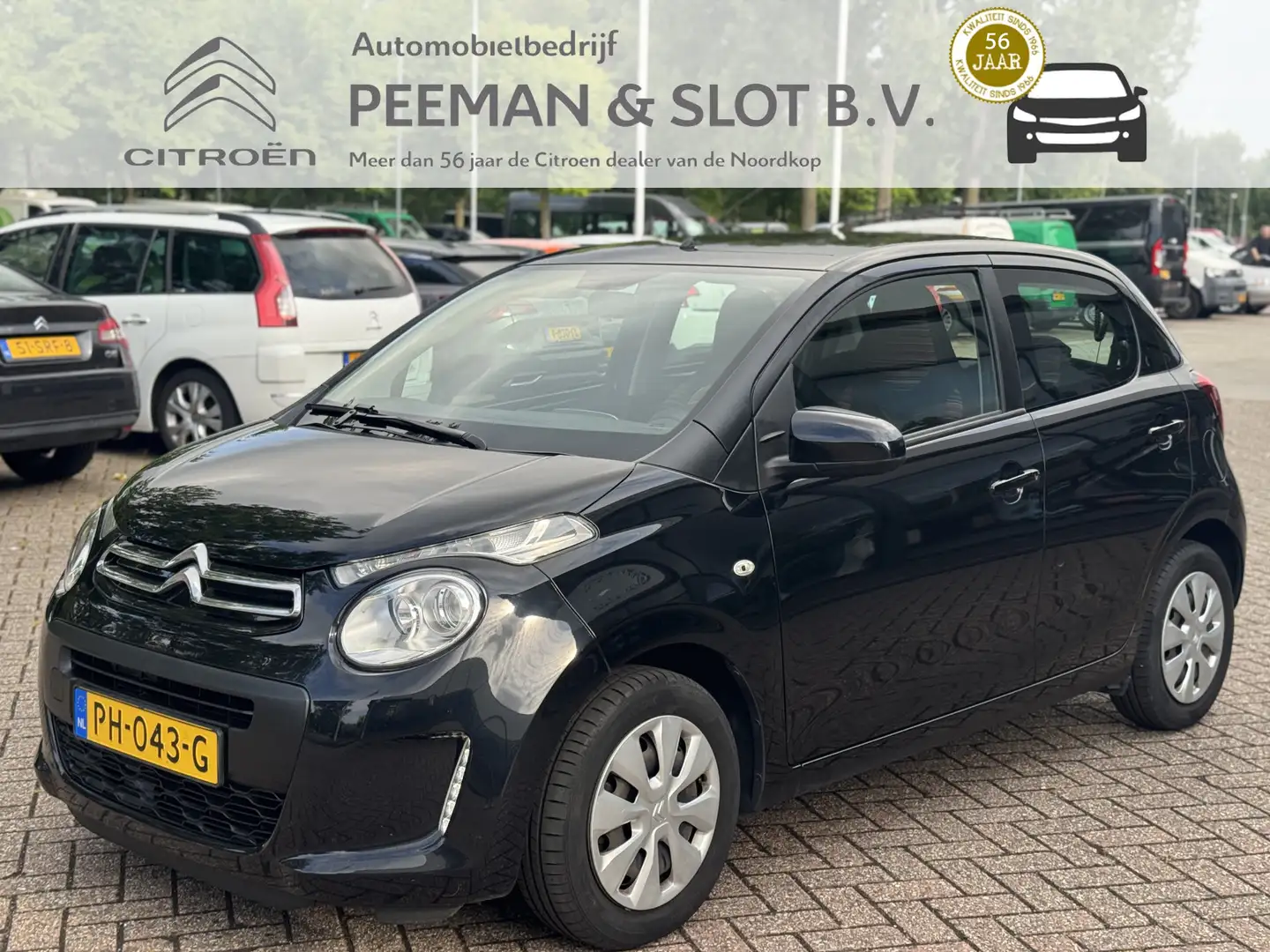 Citroen C1 1.0 e-VTi Feel Carplay|Airco|5Deurs Zwart - 1