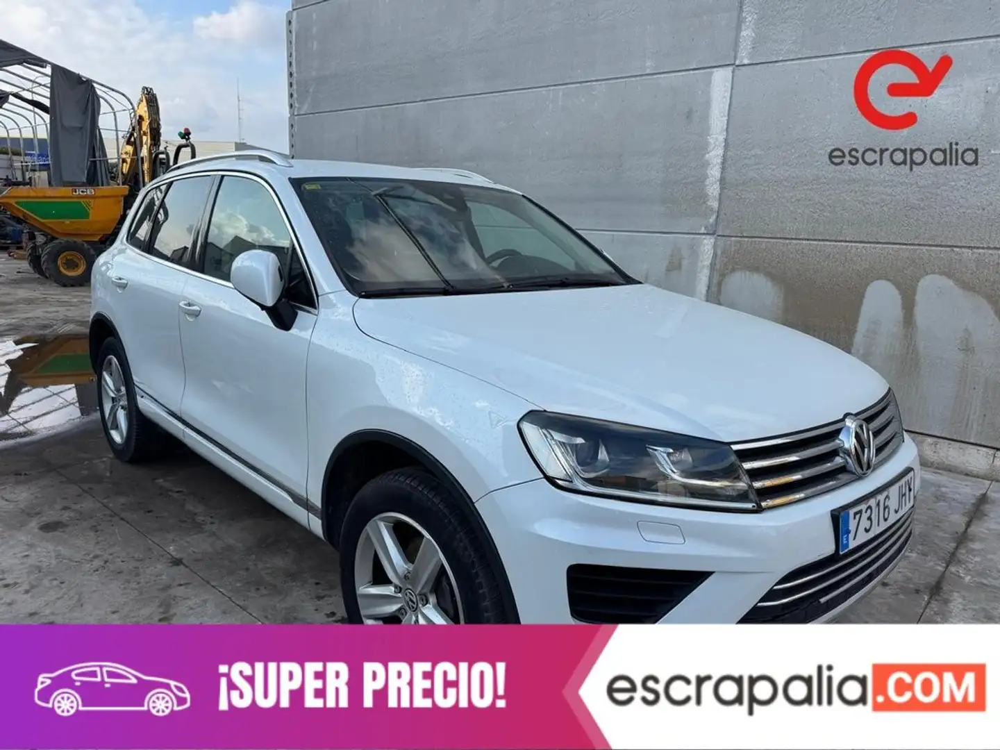 Volkswagen Touareg 3.0TDI V6 BMT 193kW Tiptronic Blanco - 1