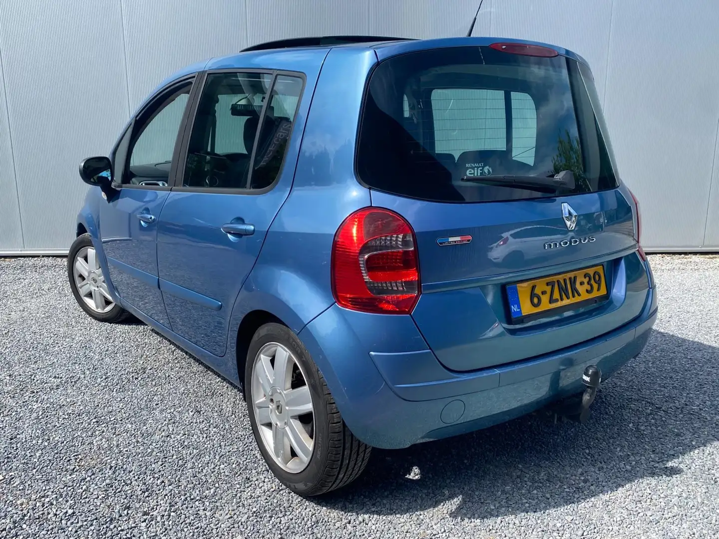 Renault Modus 1.6-16V Dynamique | Automaat | Trekhaak | Panorama Blauw - 2
