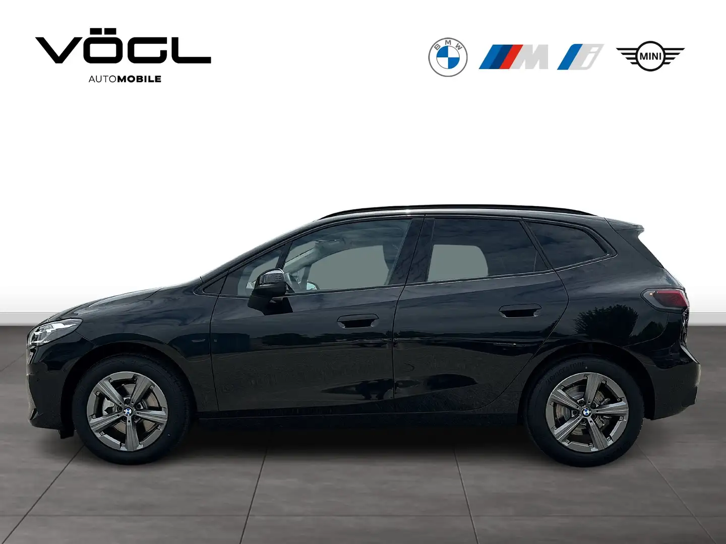 BMW 218 d Active Tourer DAB LED RFK Komfortzg. Shz Schwarz - 2