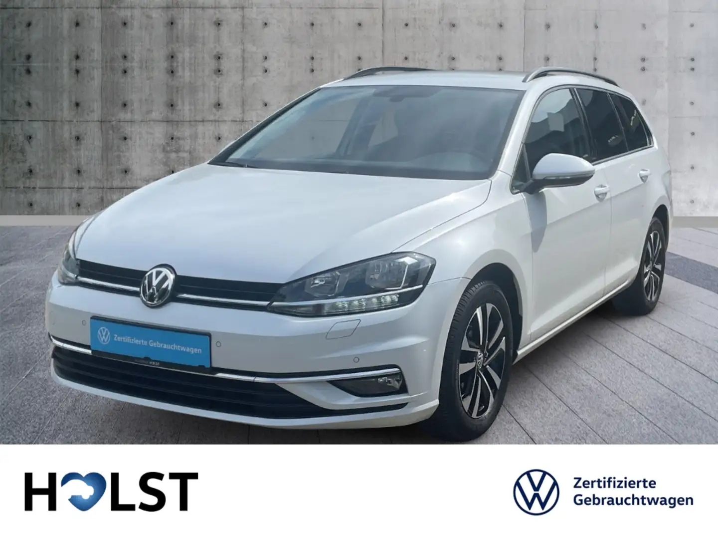 Volkswagen Golf Variant VII 1.0TSI United AHK NAV ACC Bluetooth Weiß - 2