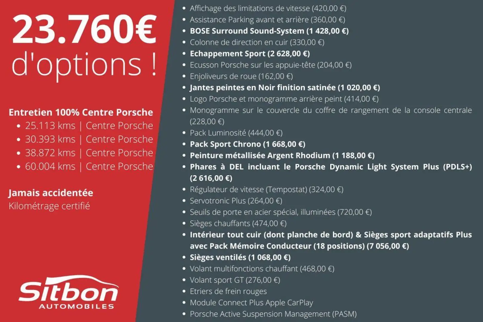 Porsche 991 991 Phase 2 Carrera 4S Cabriolet 3.0 420 PDK | 23k Argent - 2