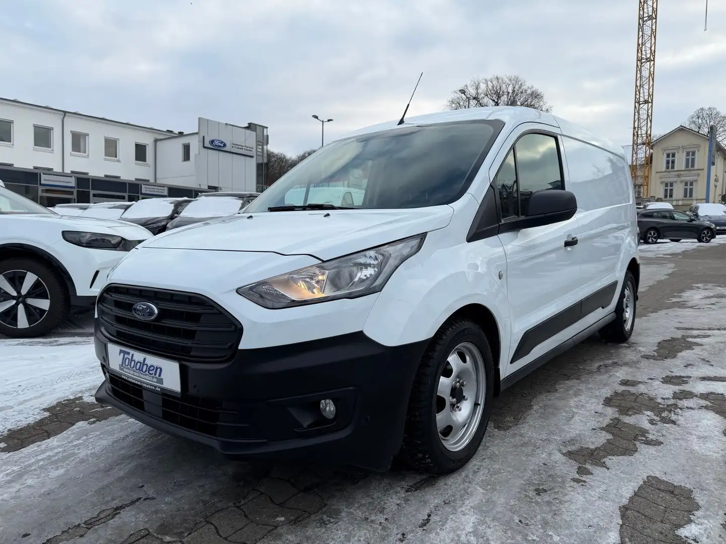Ford Transit Connect 1.5 EcoBlue 230 (L2) PDC+Klima Blanc - 1