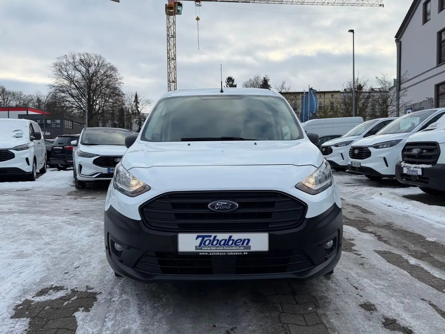 Ford Transit Connect 1.5 EcoBlue 230 (L2) PDC+Klima Blanc - 2
