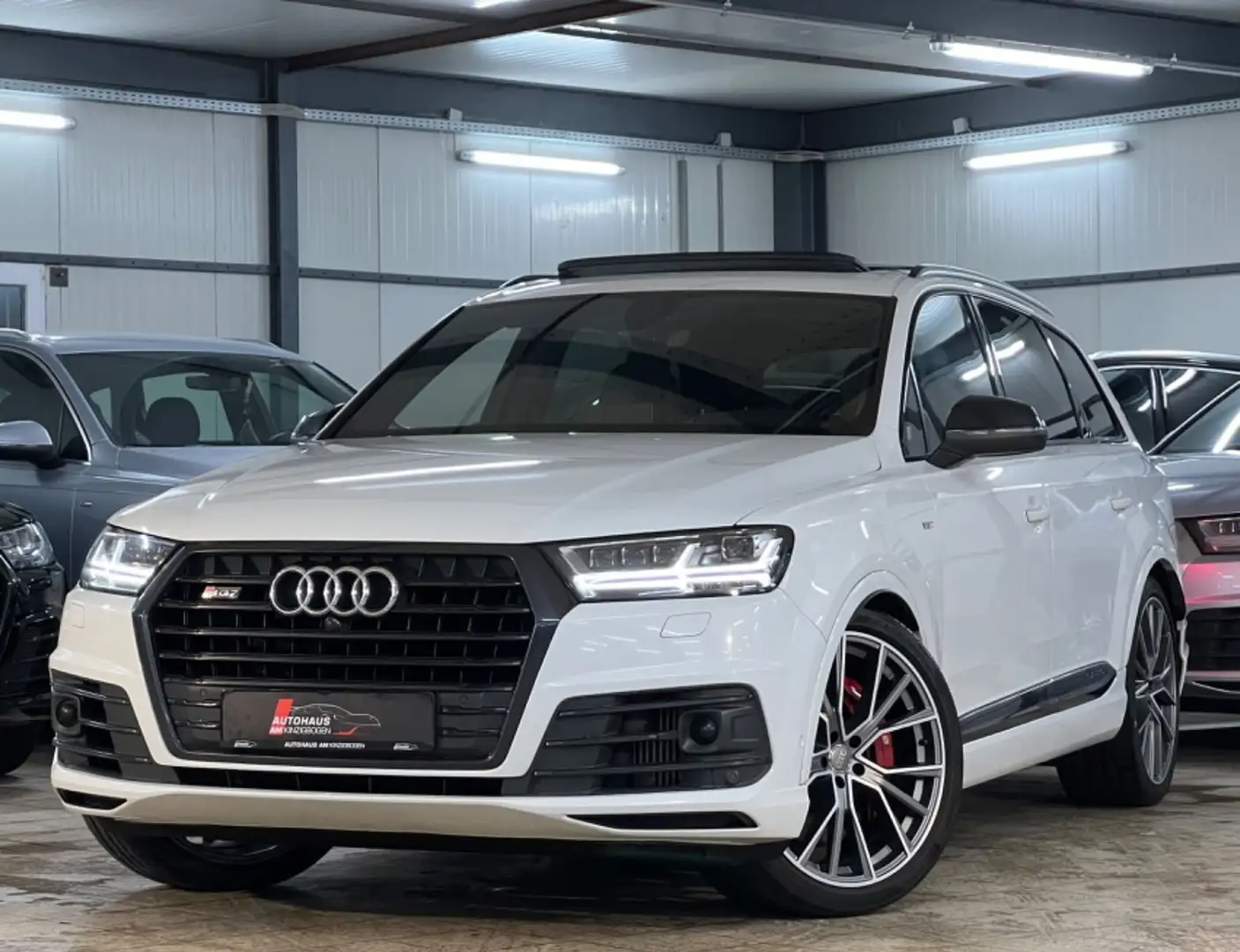Audi SQ7 SQ7 4.0 TDI 7-Sitzer AHK Weiß - 1