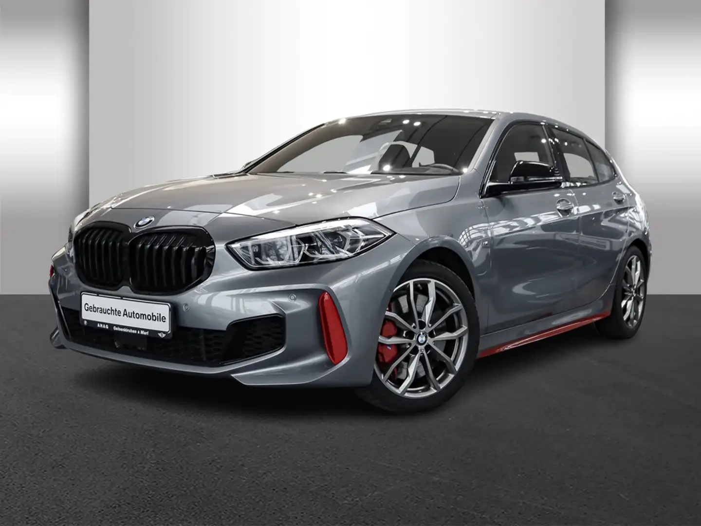 BMW 128ti Sport Aut. Klimaaut. Head-Up Memory vorn Grau - 2