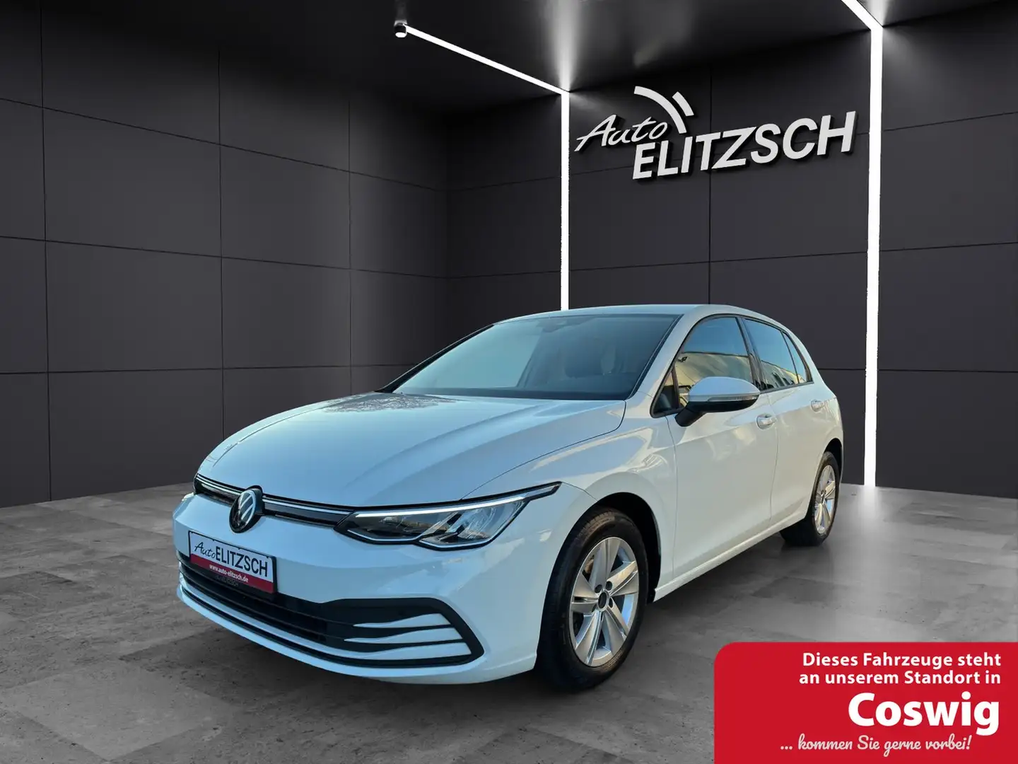 Volkswagen Golf VIII Life DSG TDI LED ACC SH PDC Ambiente Navi ... Weiß - 1