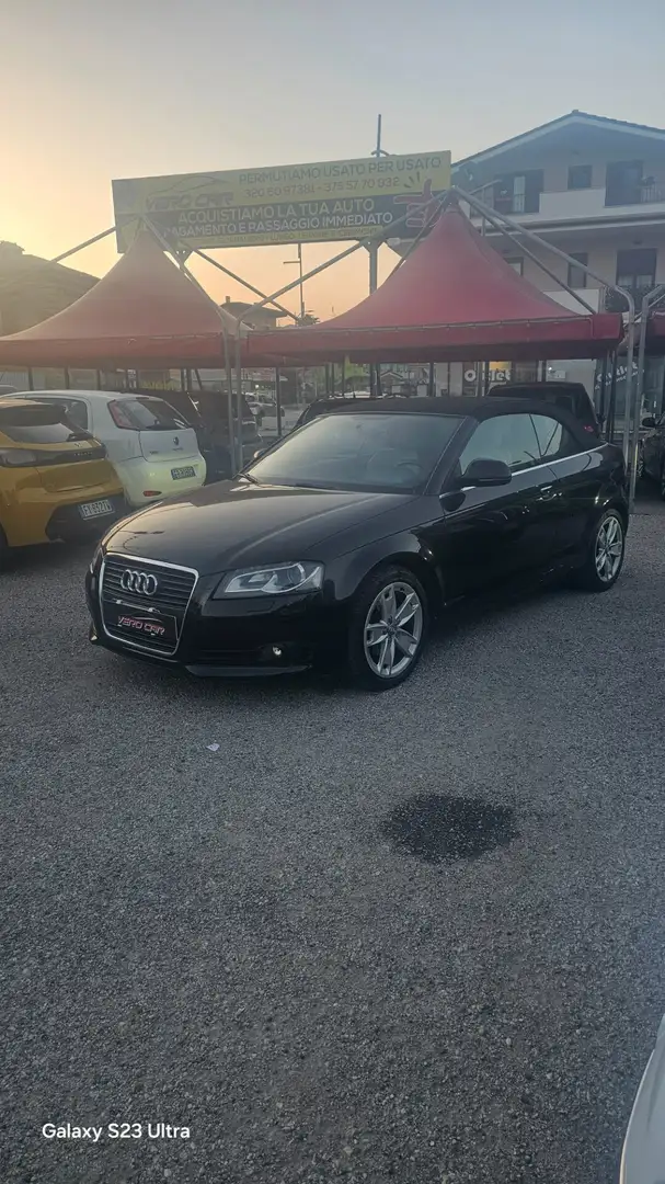 Audi A3 Cabrio 1.9 TDI F.AP. Ambition Nero - 1