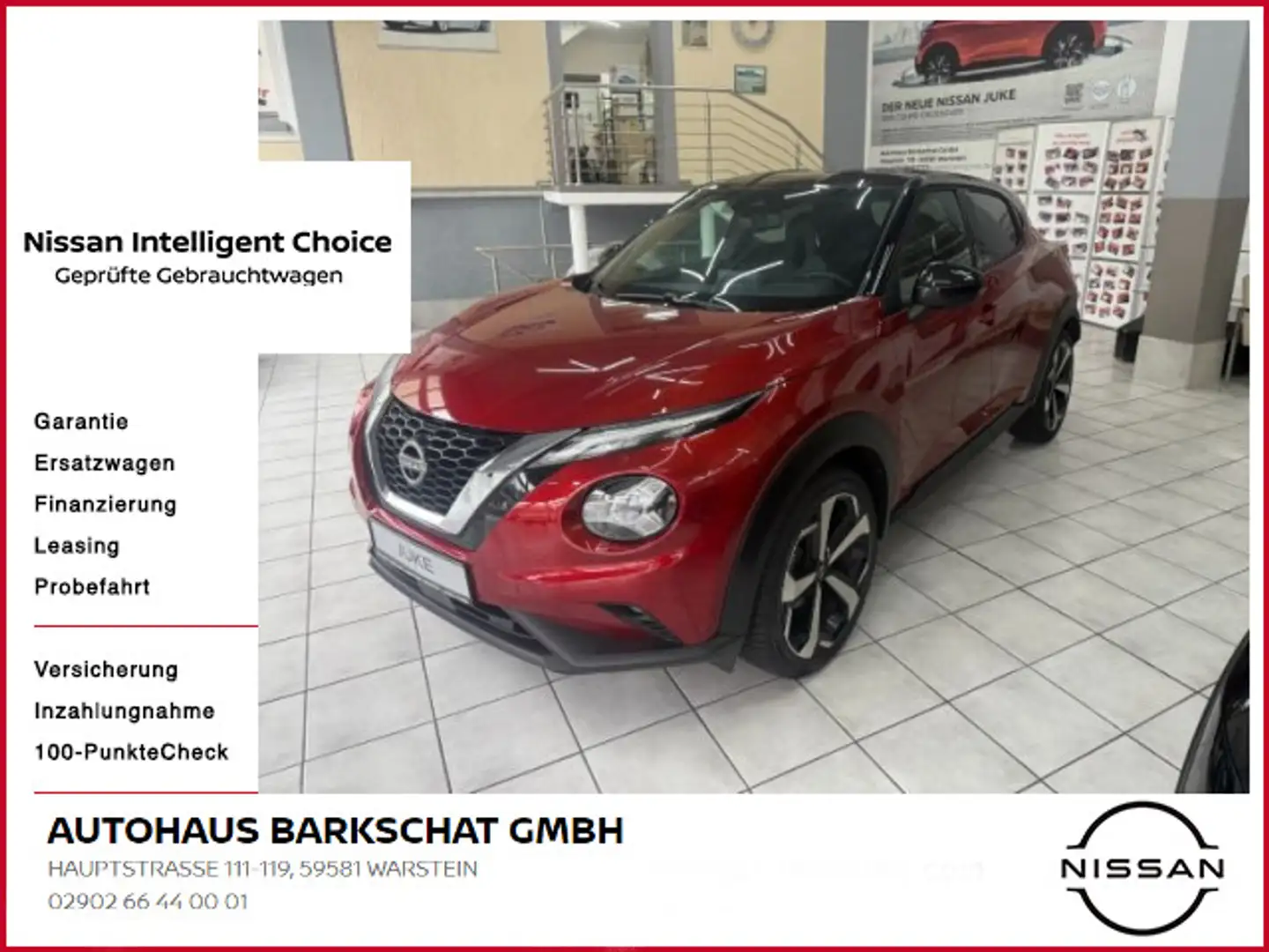 Nissan Juke Tekna Rood - 1