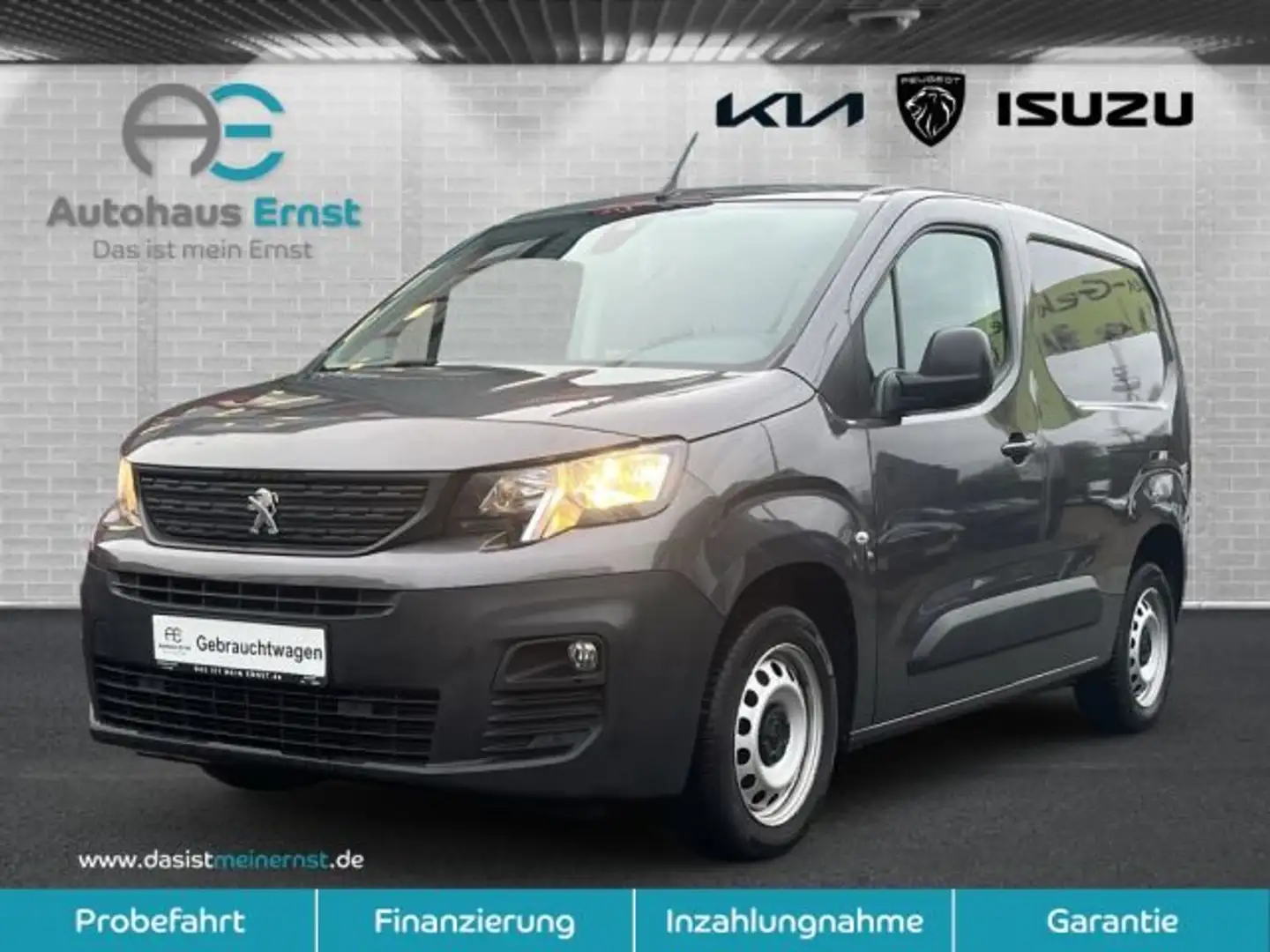Peugeot Partner 1.5 BlueHDi 130 L1 EHZ S&S Asphalt Grau - 1