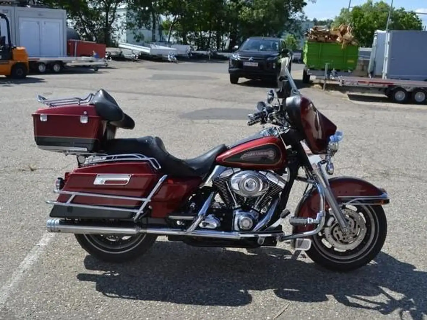 Harley-Davidson Electra Glide Červená - 2