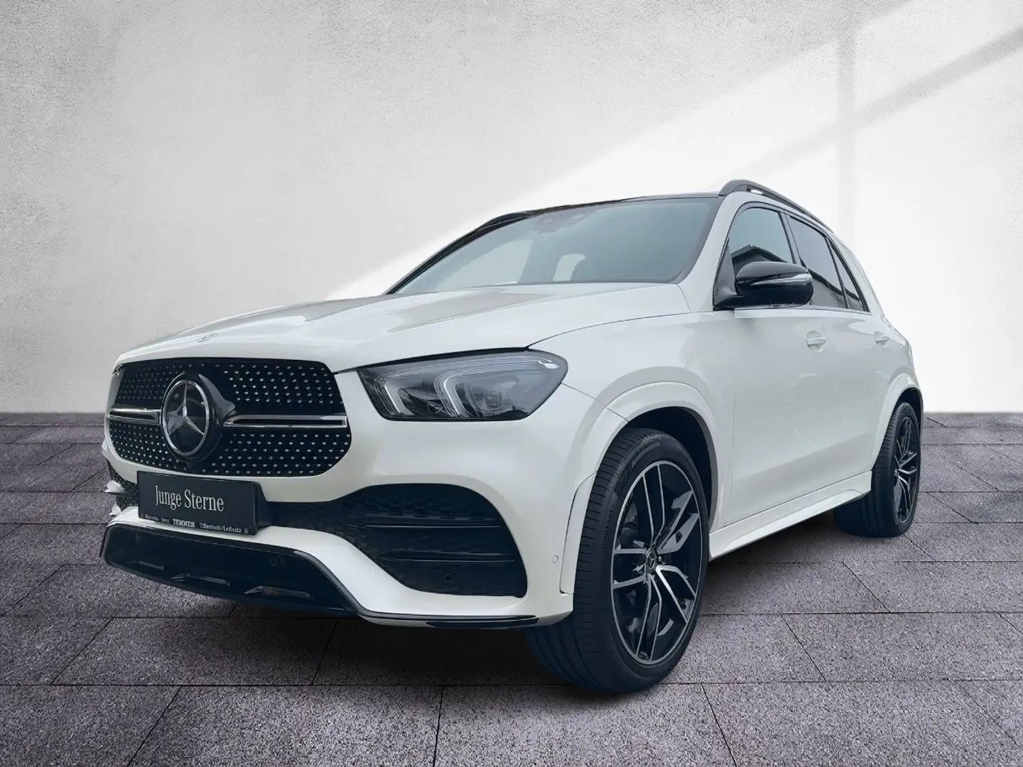 Mercedes-Benz GLE 400 d 4M AMG NP€ 123.509 Pano Night Stdhzg Weiß - 2
