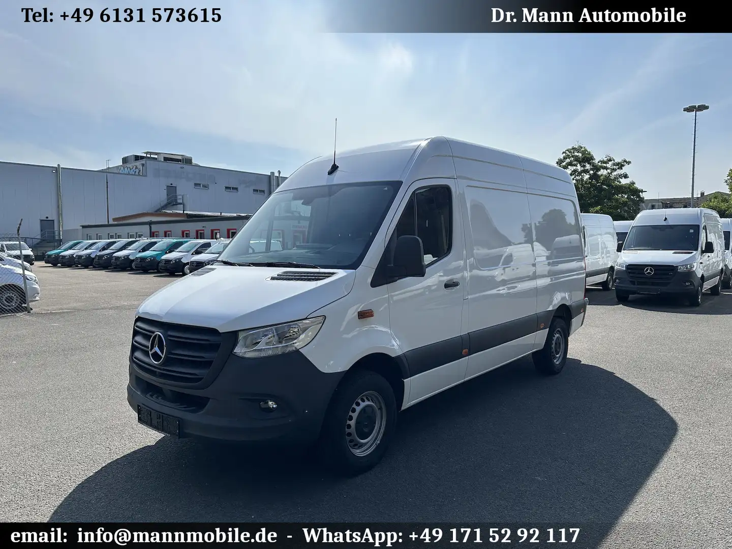 Mercedes-Benz Sprinter 317 CDI RWD L2 Schwingsitz Easy Cargo Paket Weiß - 1