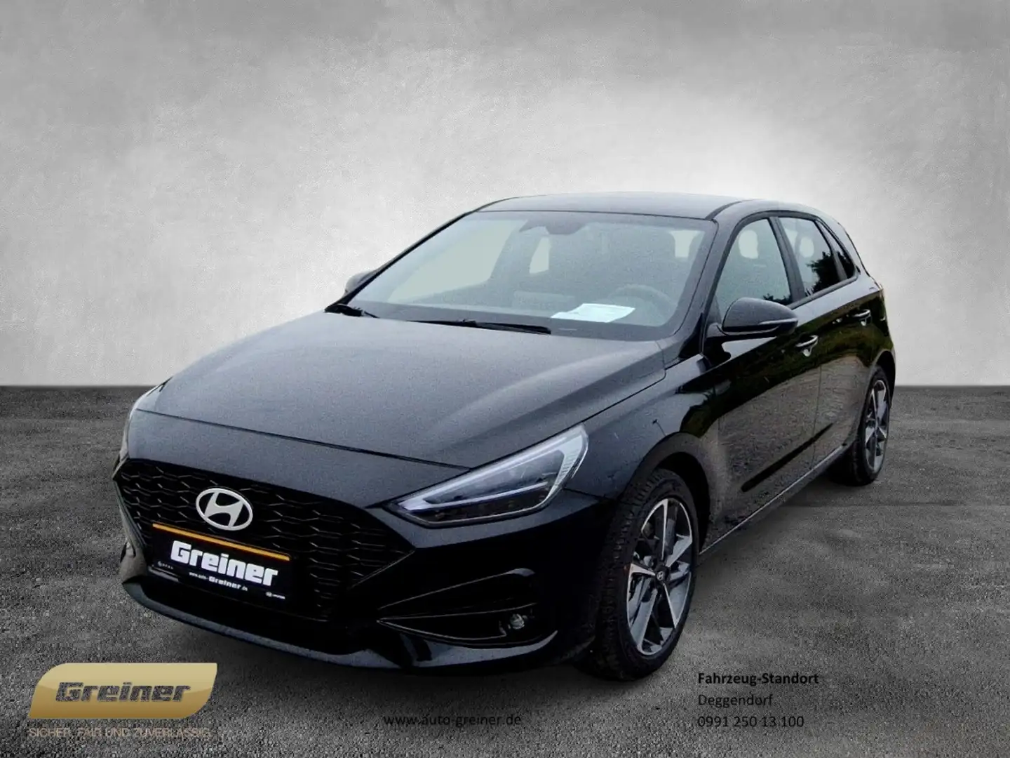 Hyundai i30 1.0 T-GDI Advantage KAMERA|NAVI|PDC|SHZ Schwarz - 1