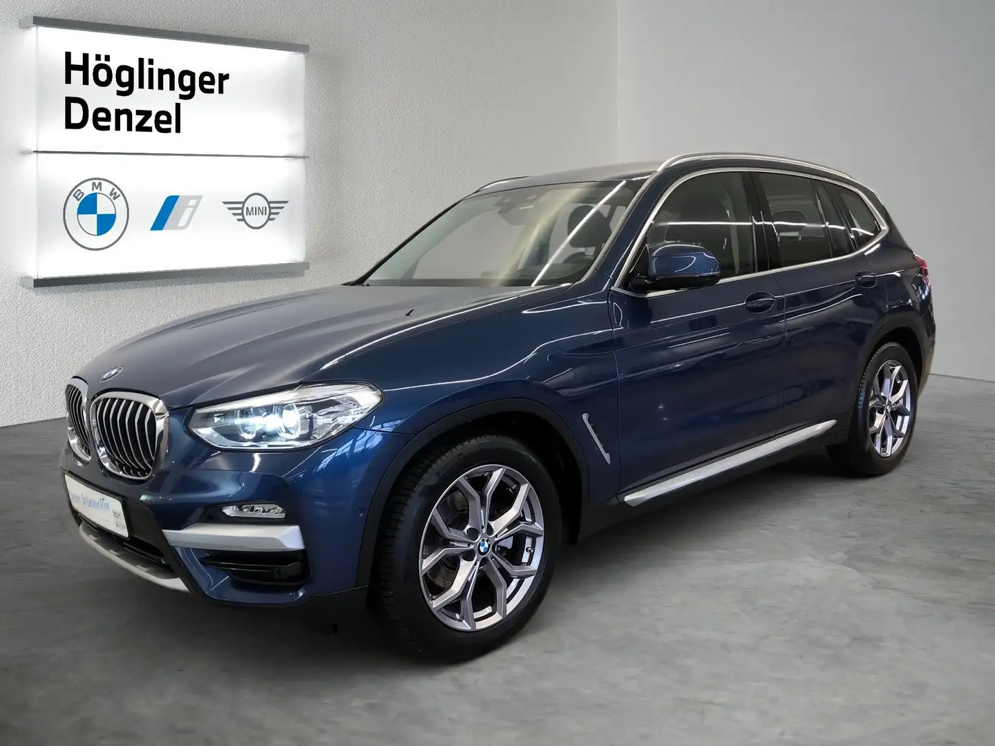 BMW X3 sDrive18d Blau - 2