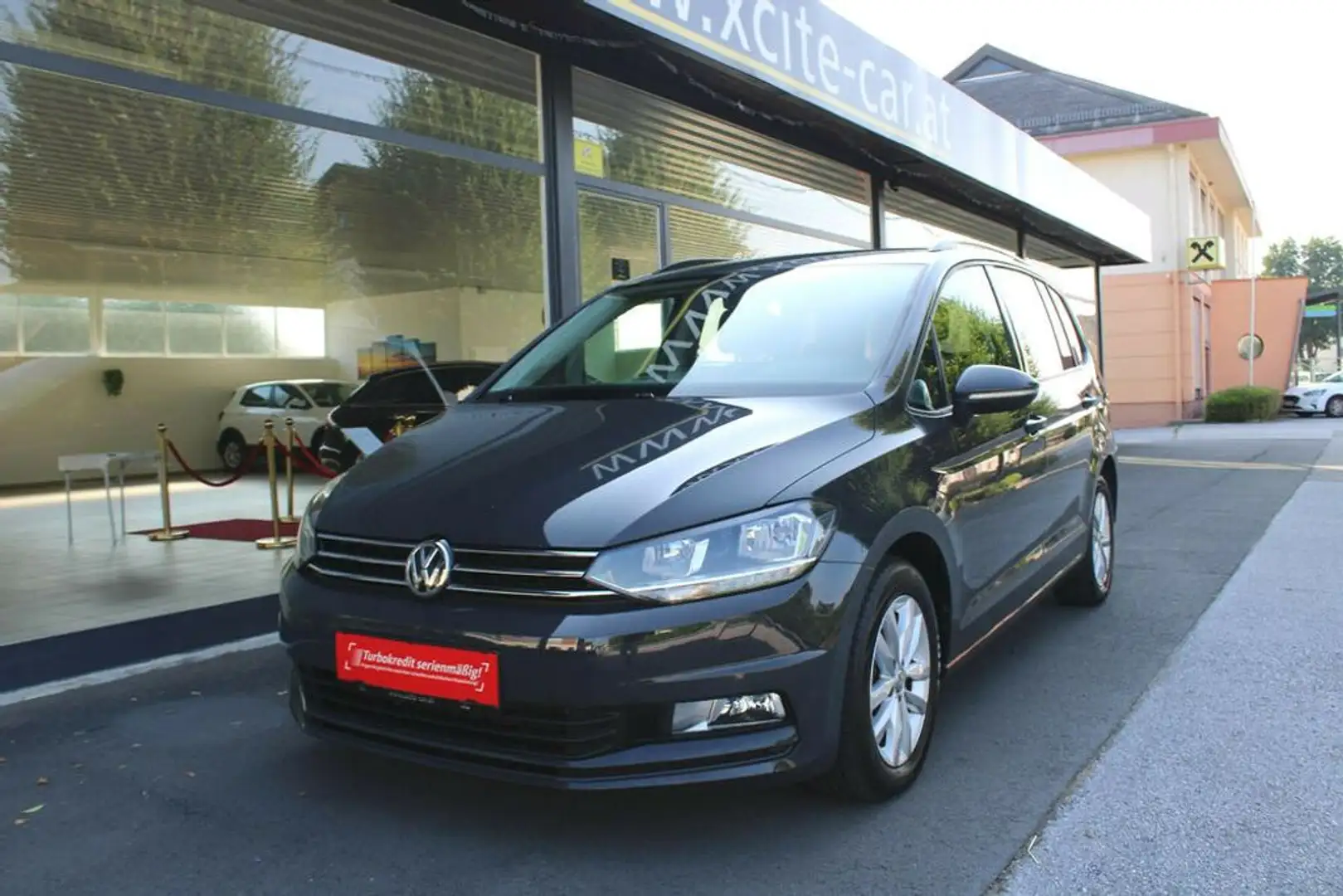 Volkswagen Touran TDI COMFORTLINE,  1 JAHR GARANTIE, 7 SITZER Grau - 2