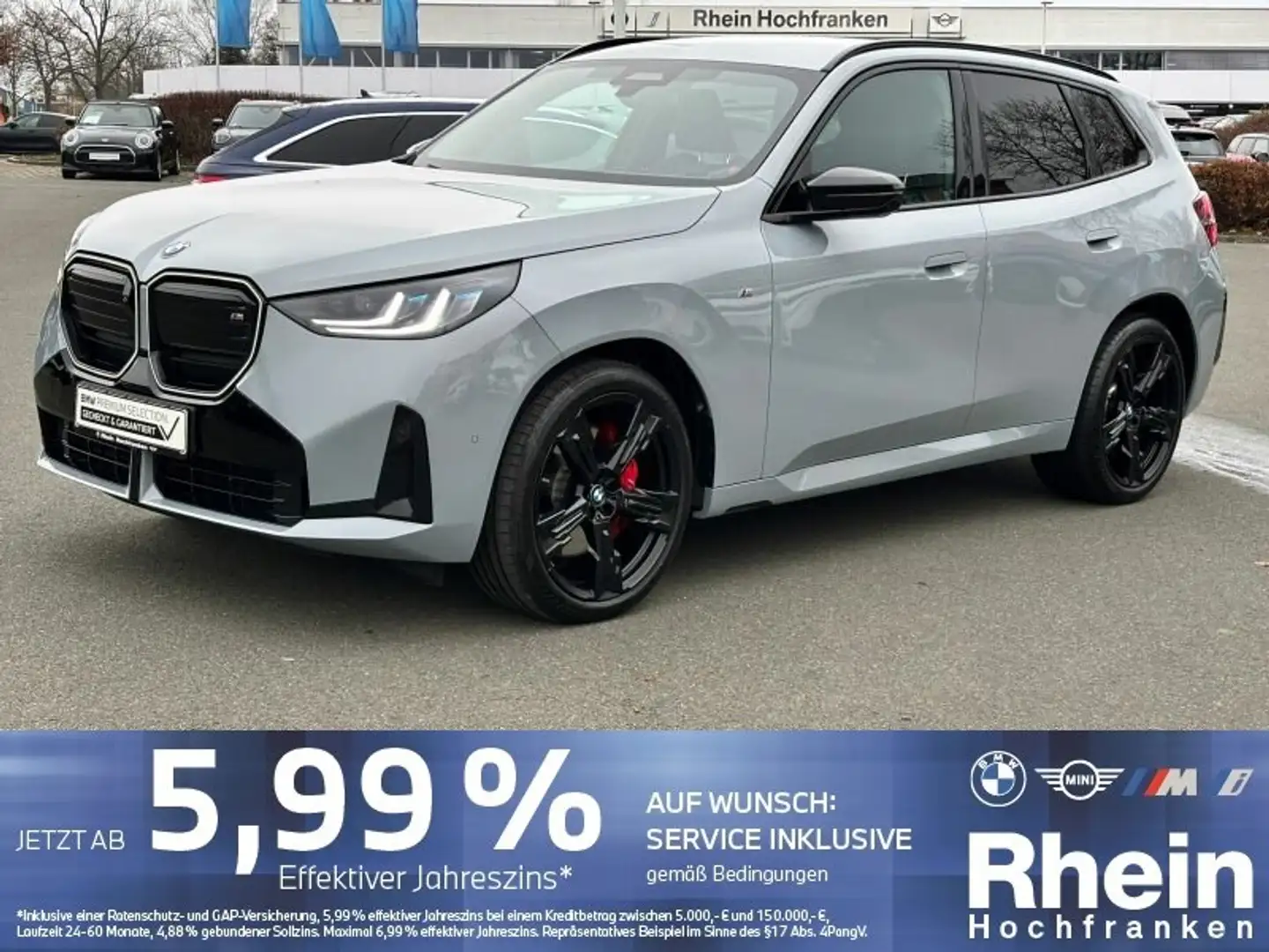 BMW X3 M 50 xDrive M Sport Pro ACC 360 AHK HiFi LHZ Grau - 1