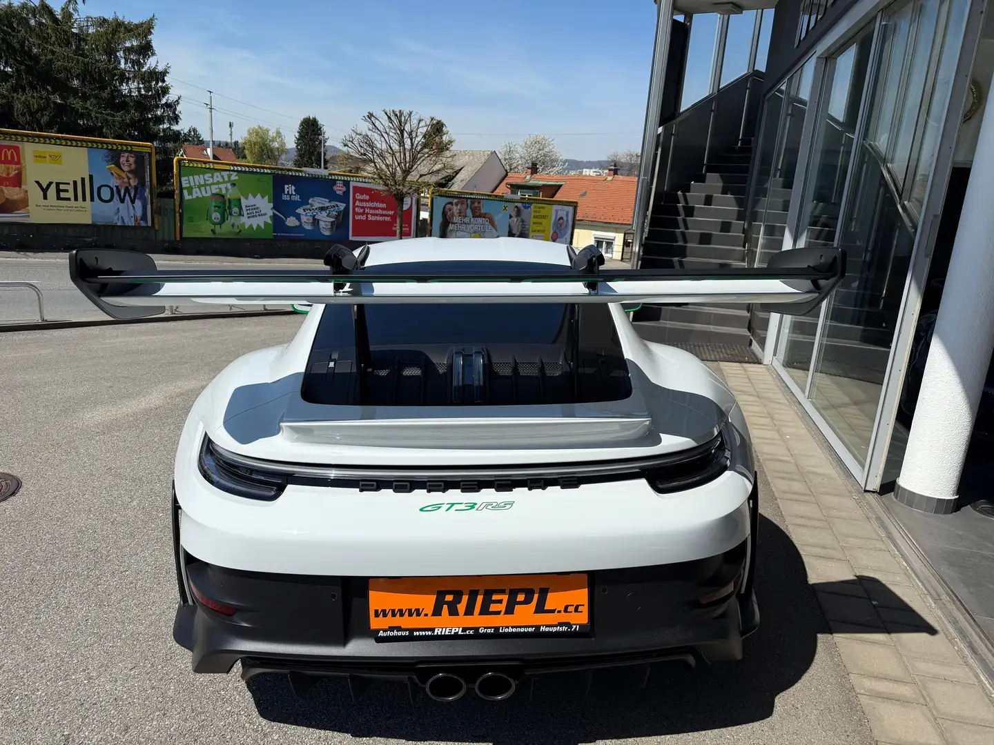 Porsche 992 GT3 RS Neuwagen 2/25 Clubsport Carbon Leder Lift Weiß - 2