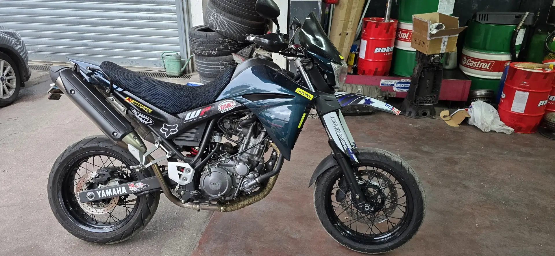 Yamaha XT 660 motard xt660x Verde - 1