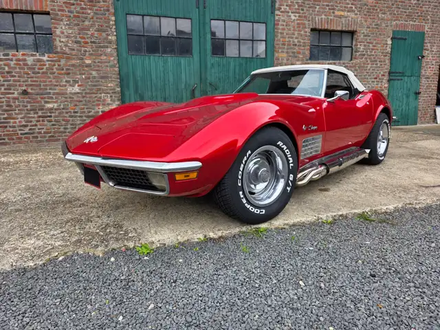 Corvette C3 Stingray 6,6l V8 Cabriolet Schalter Chrom Modell