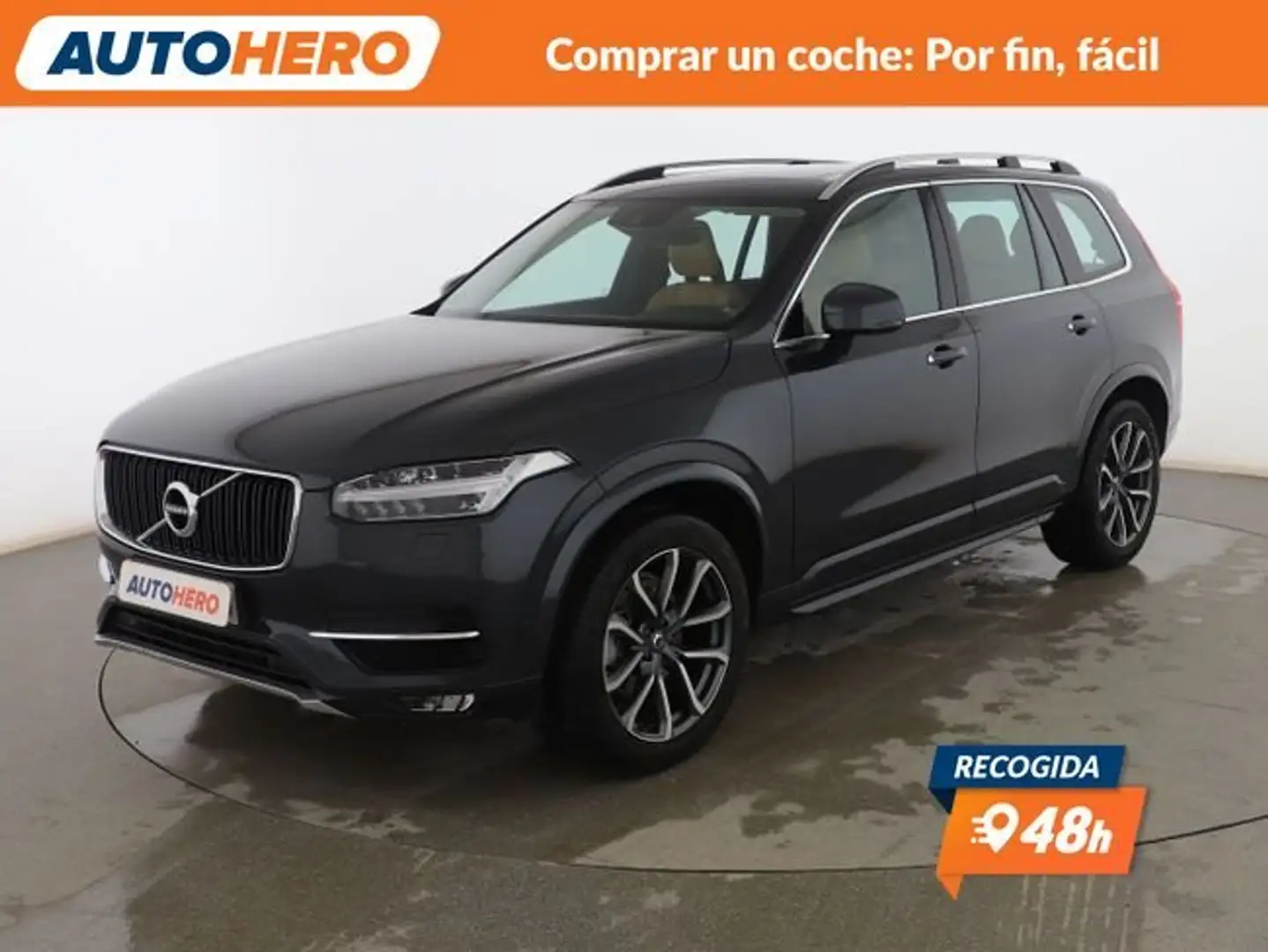 Volvo XC90 D5 Momentum AWD 225 Aut. Gris - 1