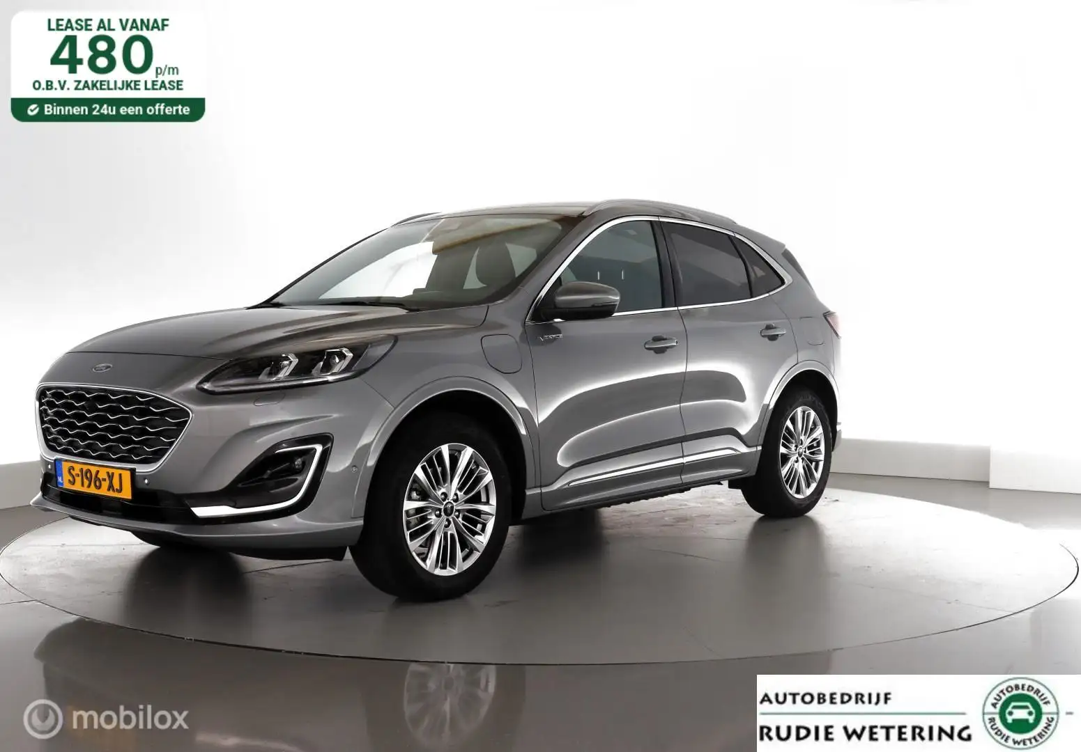 Ford Kuga 2.5 PHEV 225PK Vignale trekhaak||B&O|Winter|Driver Grijs - 1
