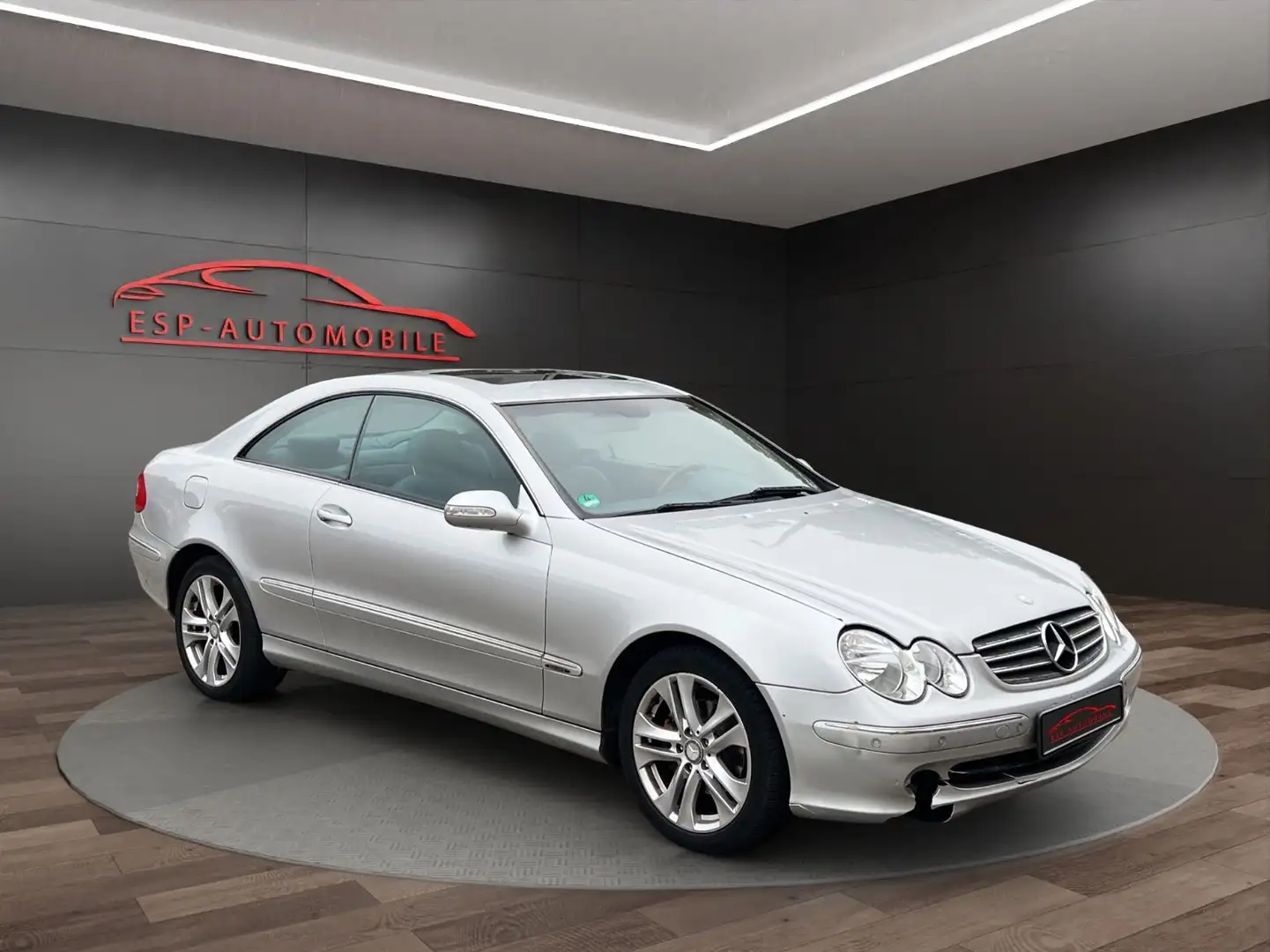 Mercedes-Benz CLK 200 Coupé Kompressor*S-DACH*PDC*TEMPO*KLIMA Argent - 2