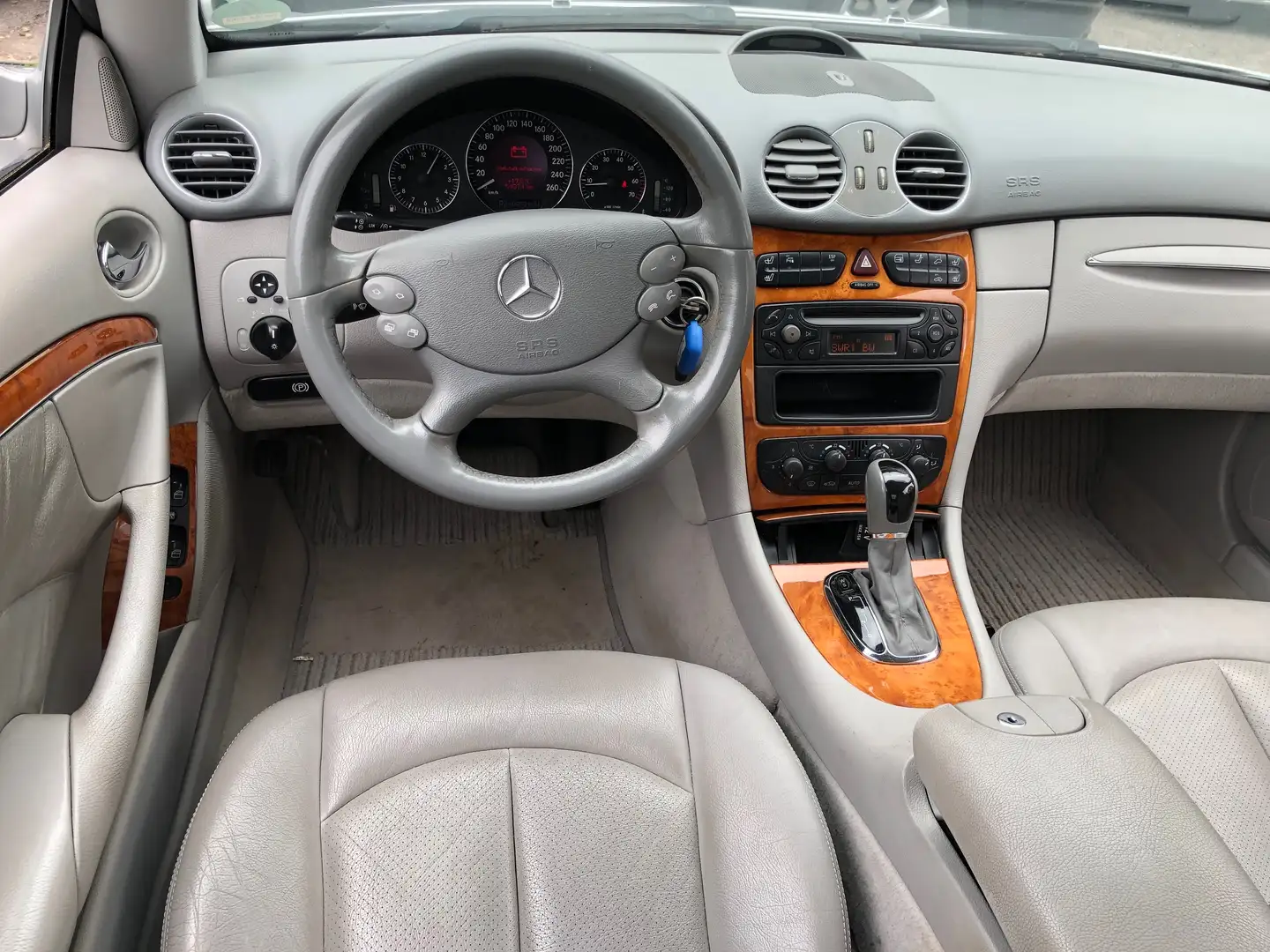 Mercedes-Benz CLK 200 Coupe Kompressor Elegance *KLIMA*TÜV NEU* Gris - 2