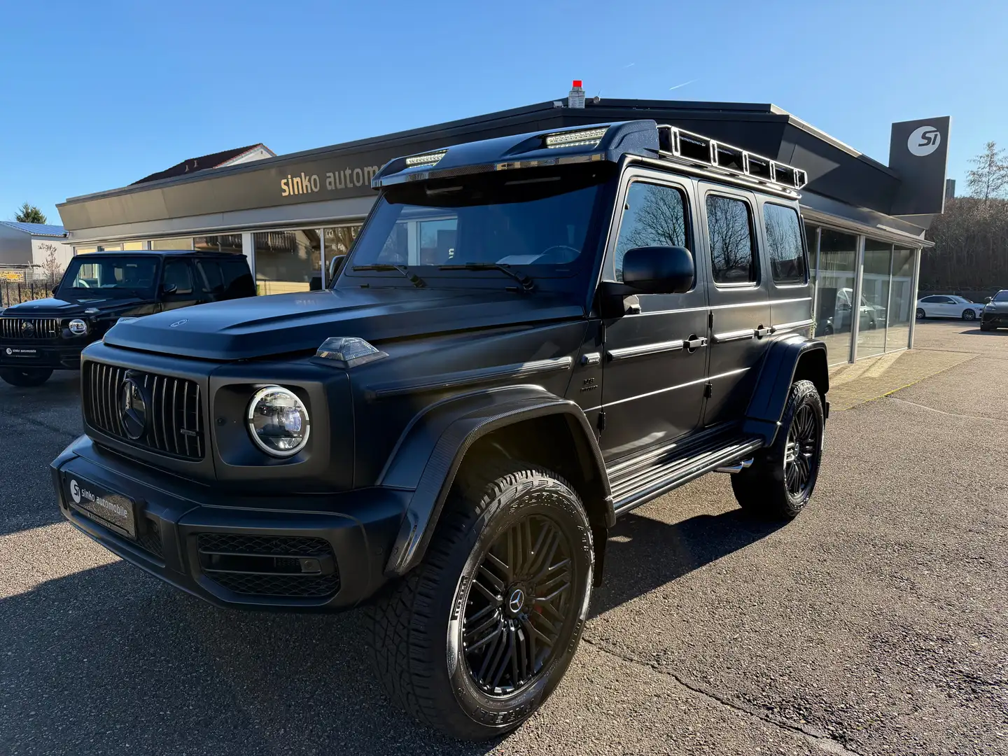 Mercedes-Benz G 63 AMG G 63 AMG 4x4 Magno Carbon Dachträger 22"Fond-TV Schwarz - 1