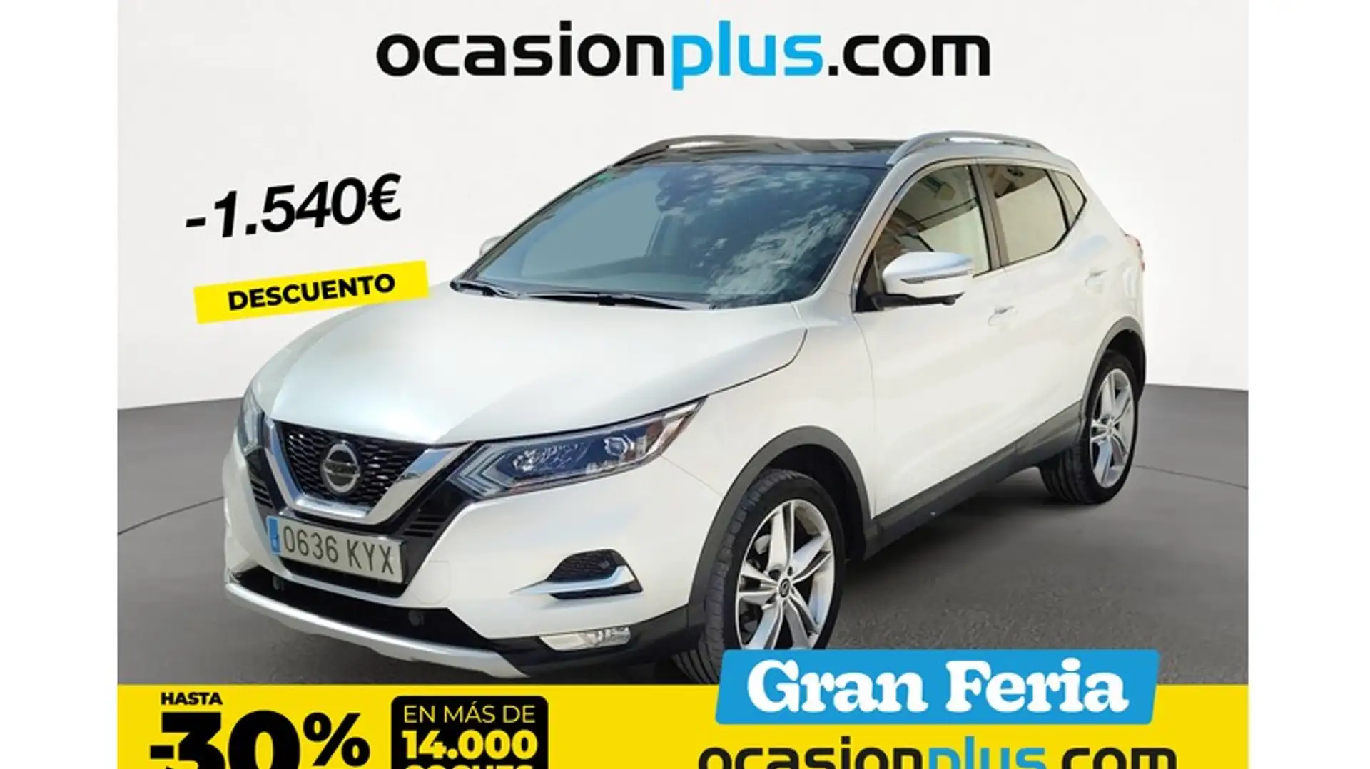 Nissan Qashqai 1.3 DIG-T N-Motion 4x2 103kW Blanco - 1