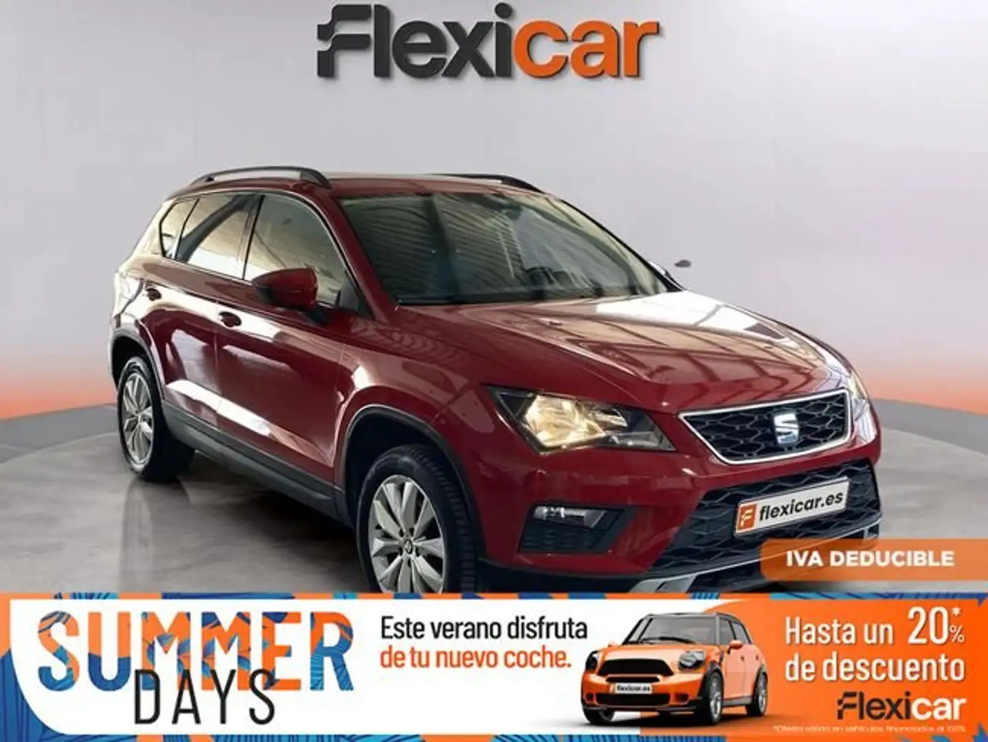 SEAT Ateca 1.6+TDI+85kW+%28115CV%29+St%26Sp+Style+Eco Rojo - 1