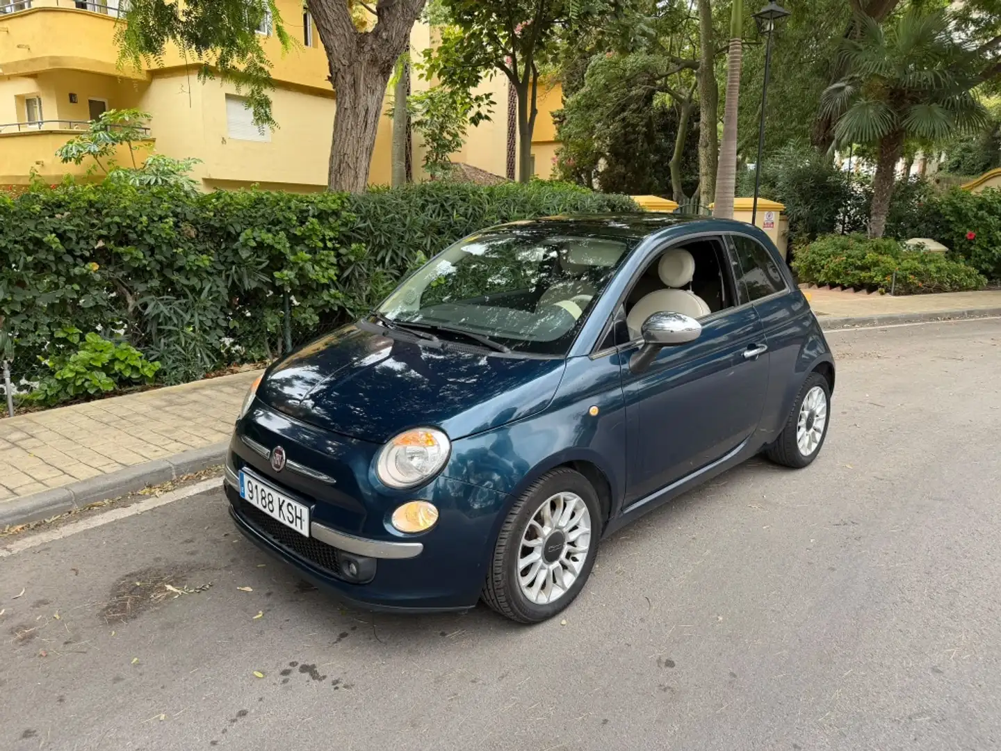 Fiat 500 0.9 T TwinAir Lounge 85 Azul - 1
