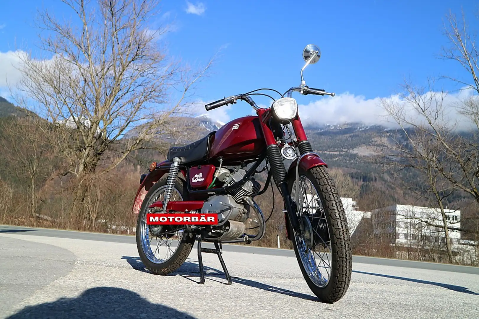 Moto Guzzi Dingo 50 Granturismo Rojo - 1