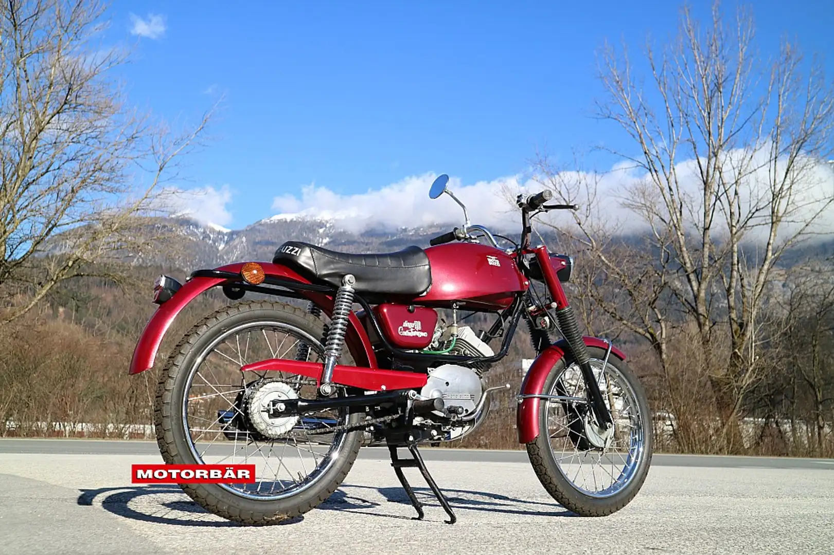 Moto Guzzi Dingo 50 Granturismo Kırmızı - 2