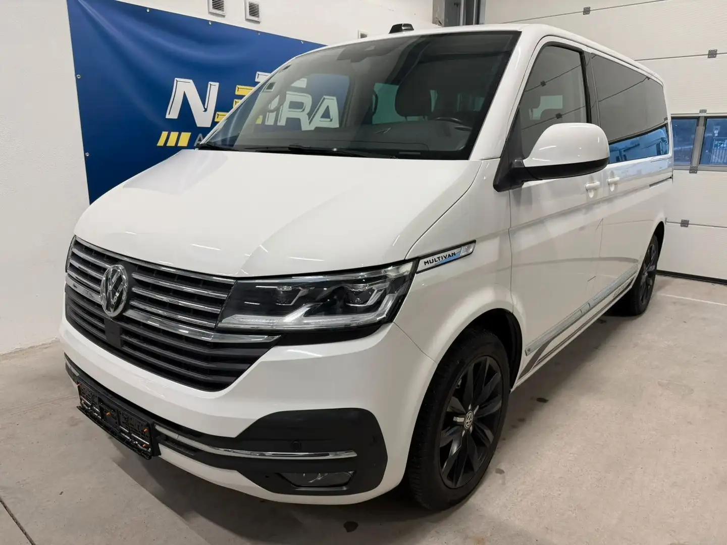 Volkswagen T6 Multivan T6.1 Multivan*KAMERA*LEDER*VIRTUAL*AHK* Blanc - 1