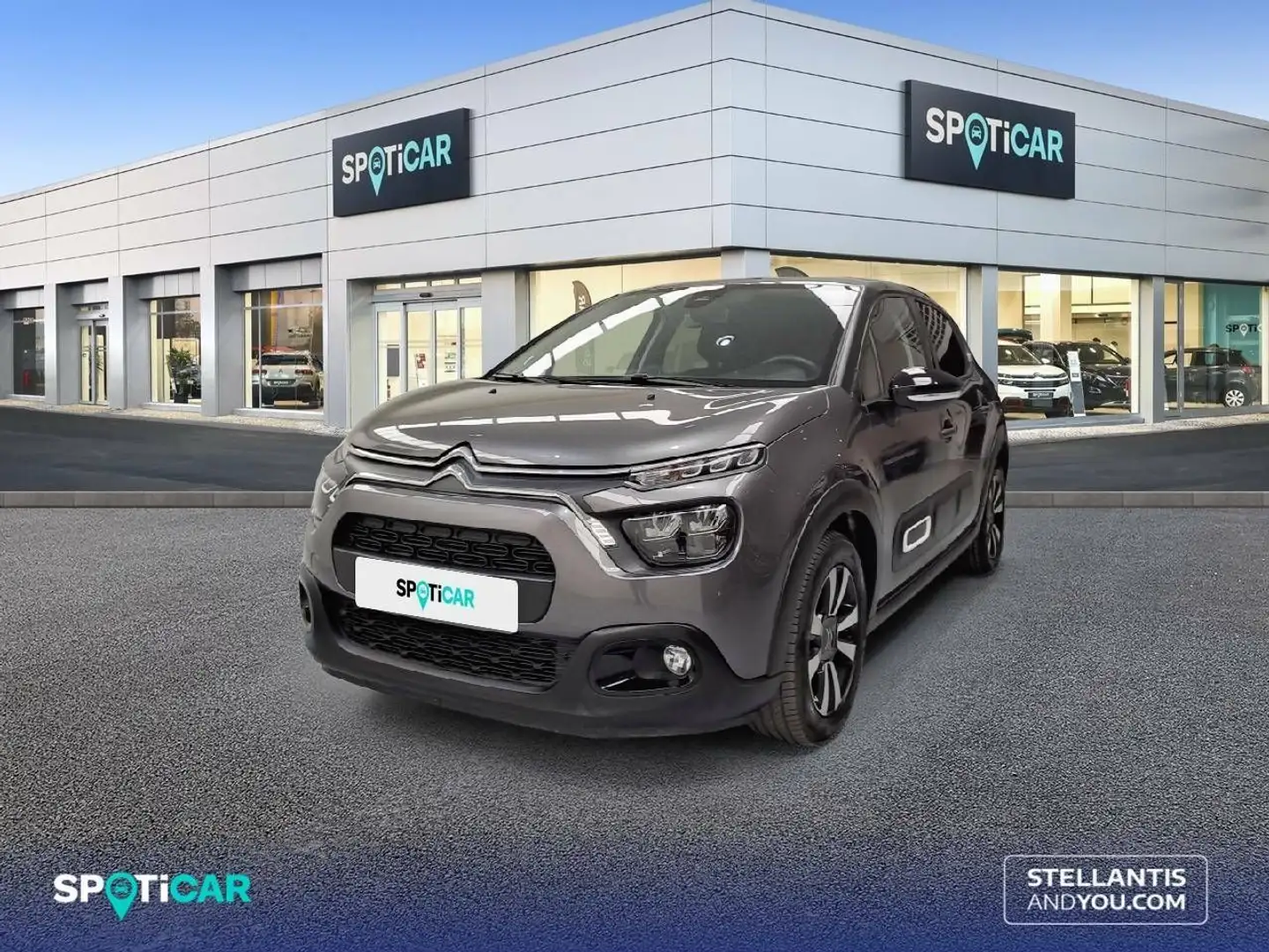 Citroen C3 PureTech 81KW (110CV) Max Grijs - 1