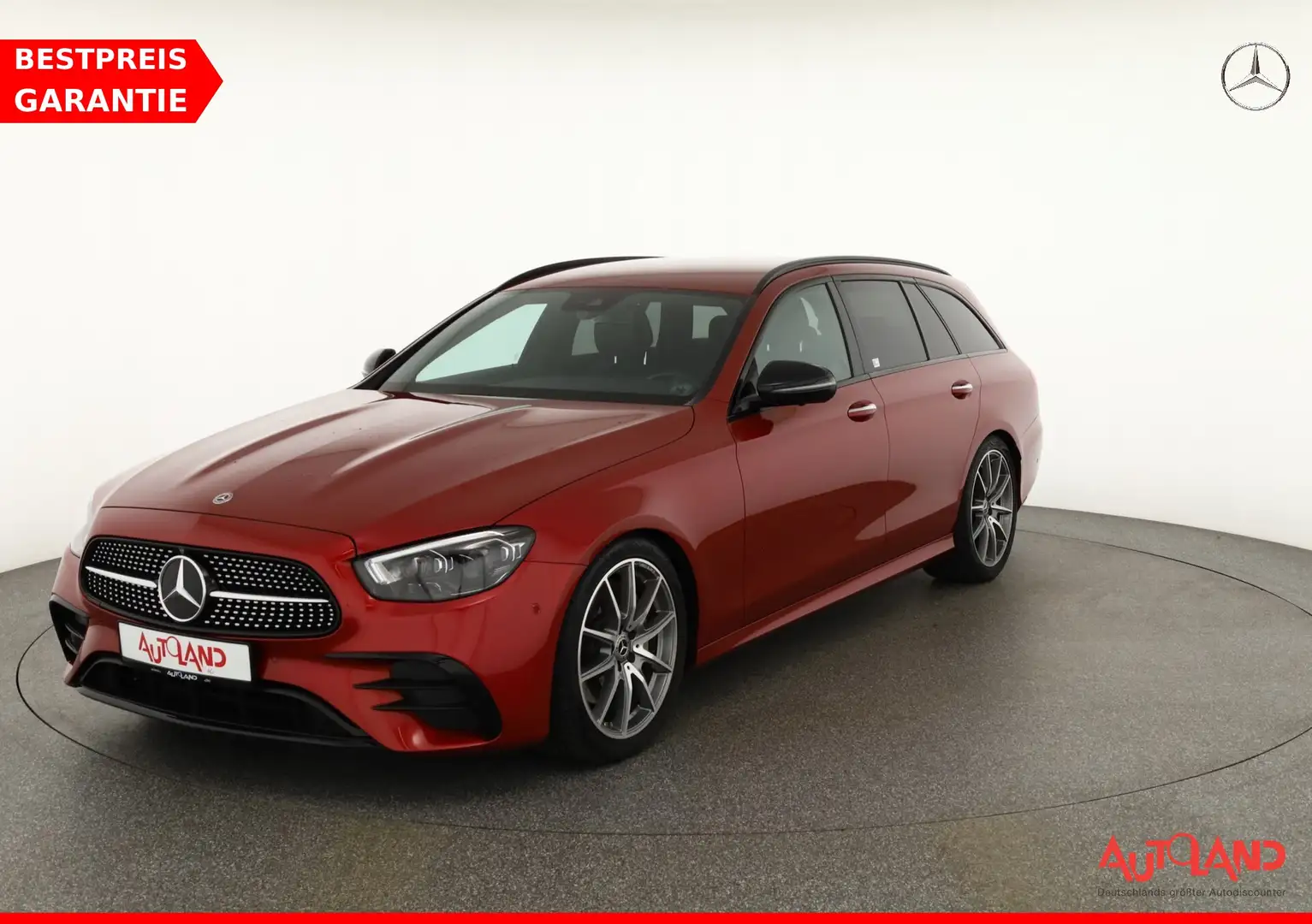 Mercedes-Benz E 200 E200 T-Modell AMG Line LED Navi ACC Alcantara Rot - 1