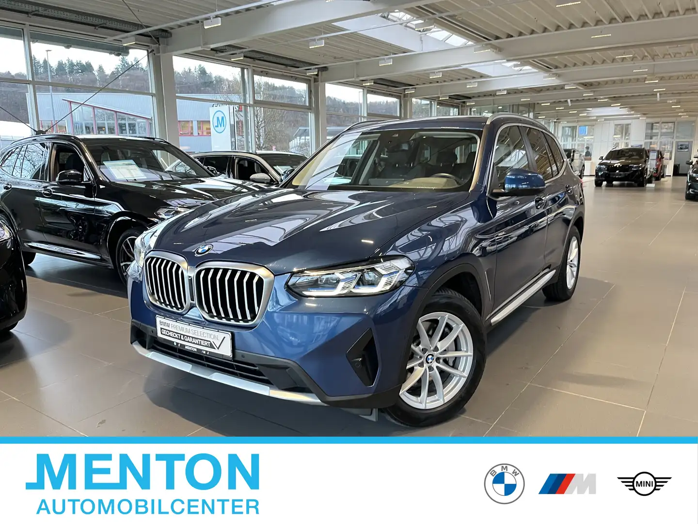 BMW X3 xDrive30d AHK/Pano/elektr. Sitze/Laser/HiFi/Lenkra Blau - 1