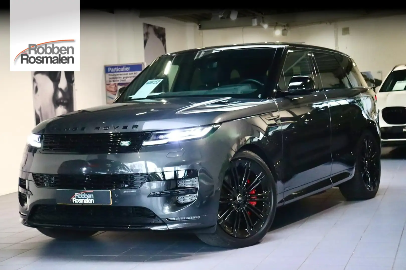 Land Rover Range Rover Sport P550e Autobiography NLAuto|TV Achter|VOL Grijs - 1