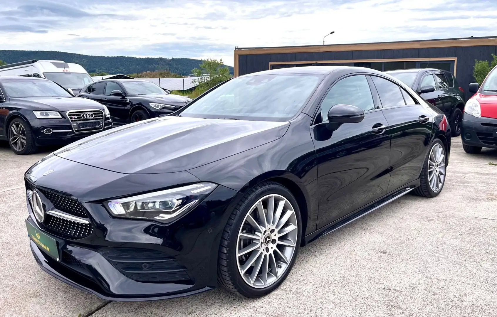 Mercedes-Benz CLA 200 Coupe AMG-Line LED Navi Leder Sitzlüftun Schwarz - 1