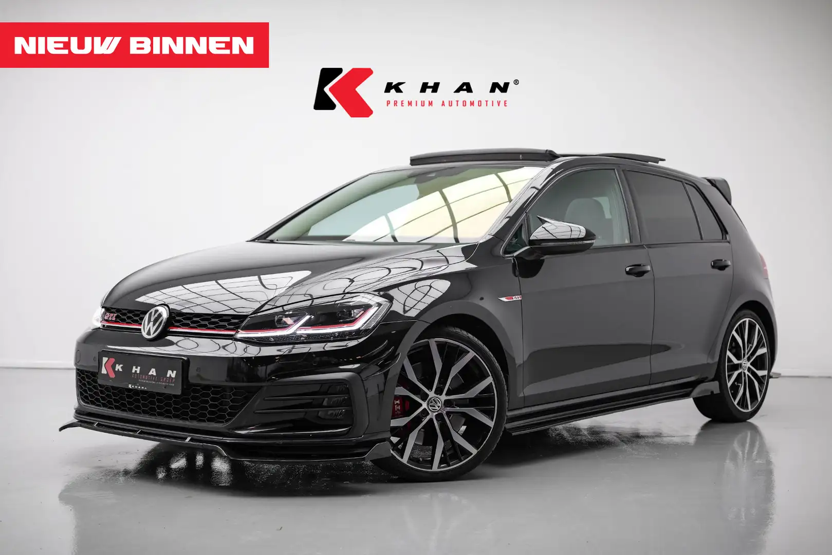 Volkswagen Golf GTI 2.0 TSI Performance |Pano|Camera|Dodehoek|ACC| Zwart - 1