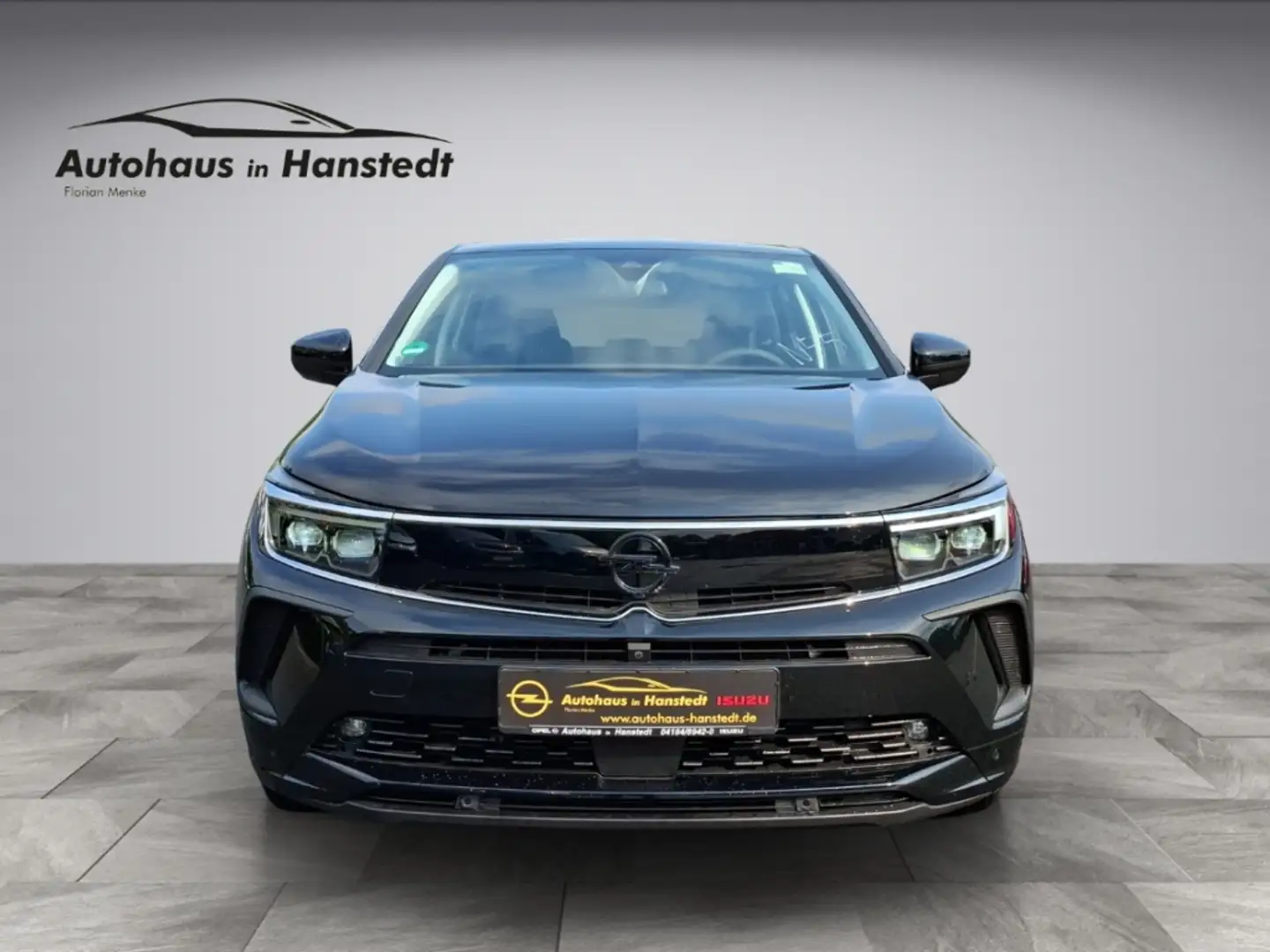 Opel Grandland 1.2 Turbo GS Line Mild-Hybrid 136PS 6 Gang Doppelk Zwart - 2