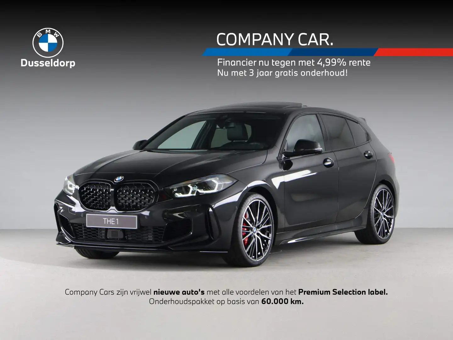 BMW 135 1 Serie M135i xDrive Noir - 1