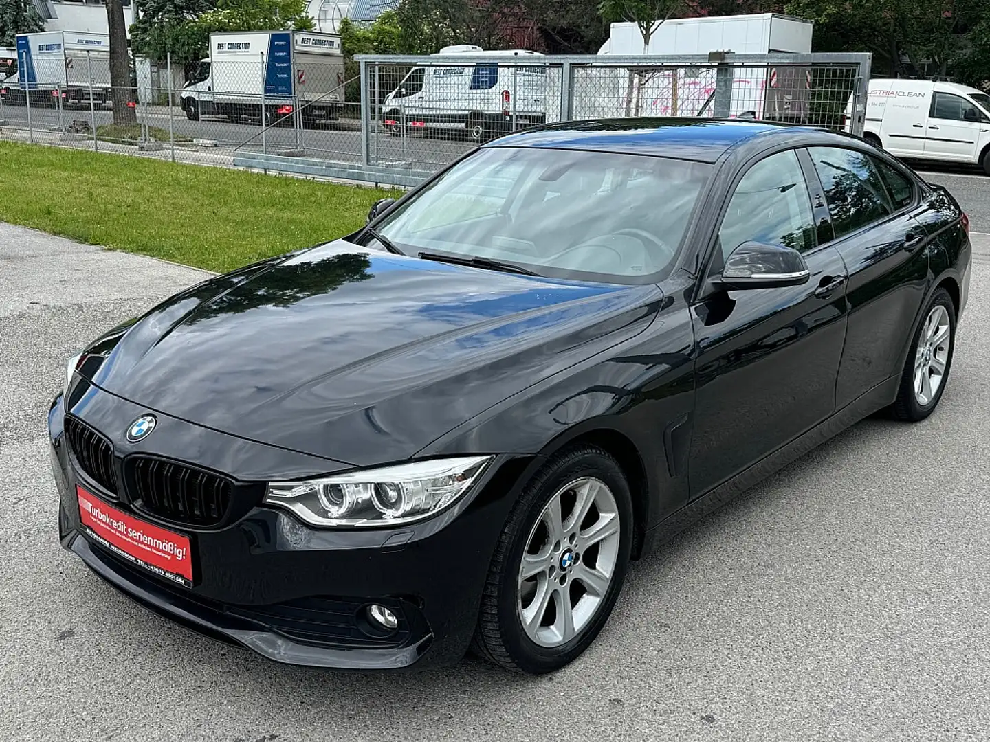 BMW 420 d Gran Coupe Aut. Schwarz - 2
