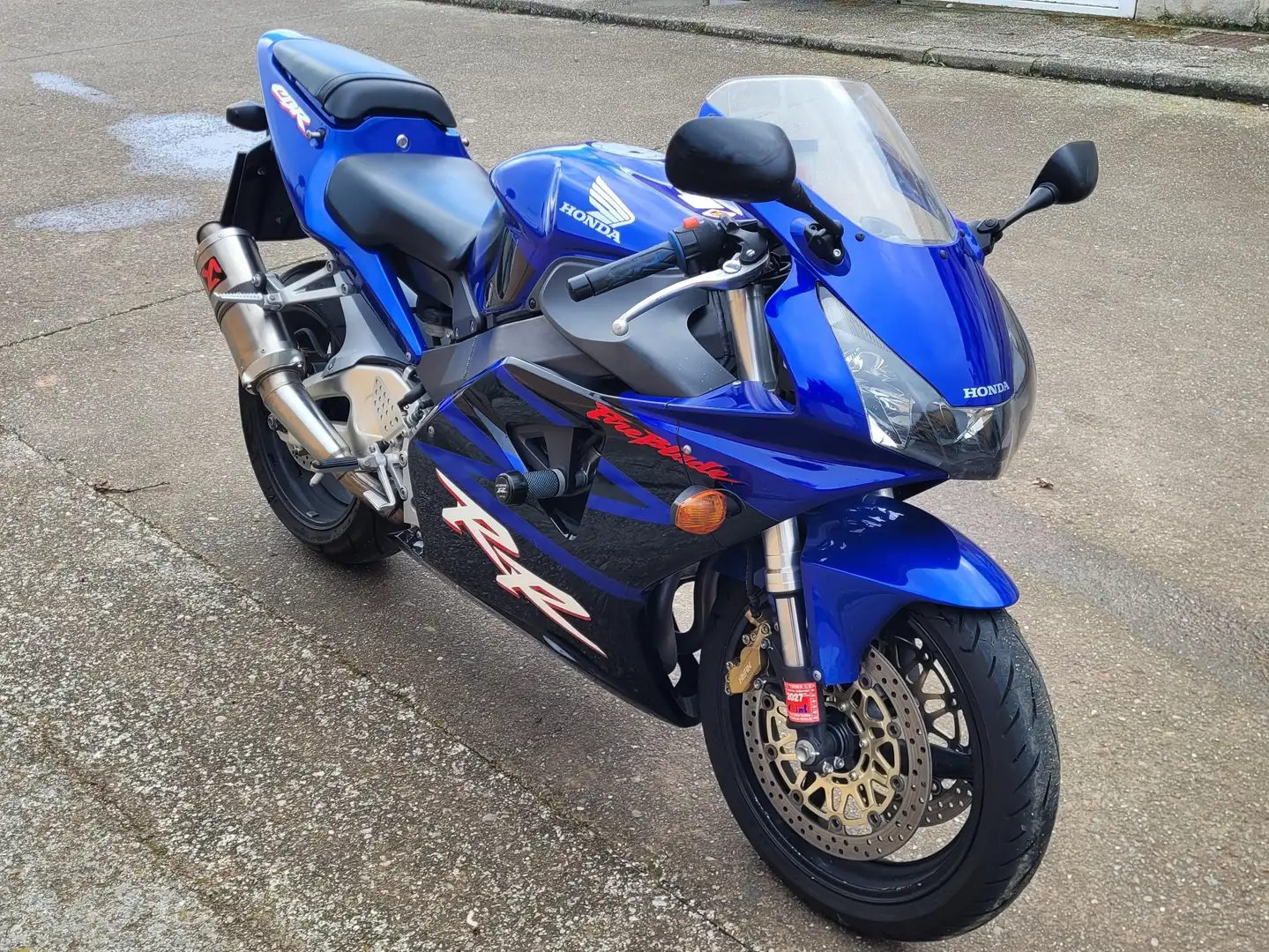 Honda CBR 900 954 RR Azul - 2