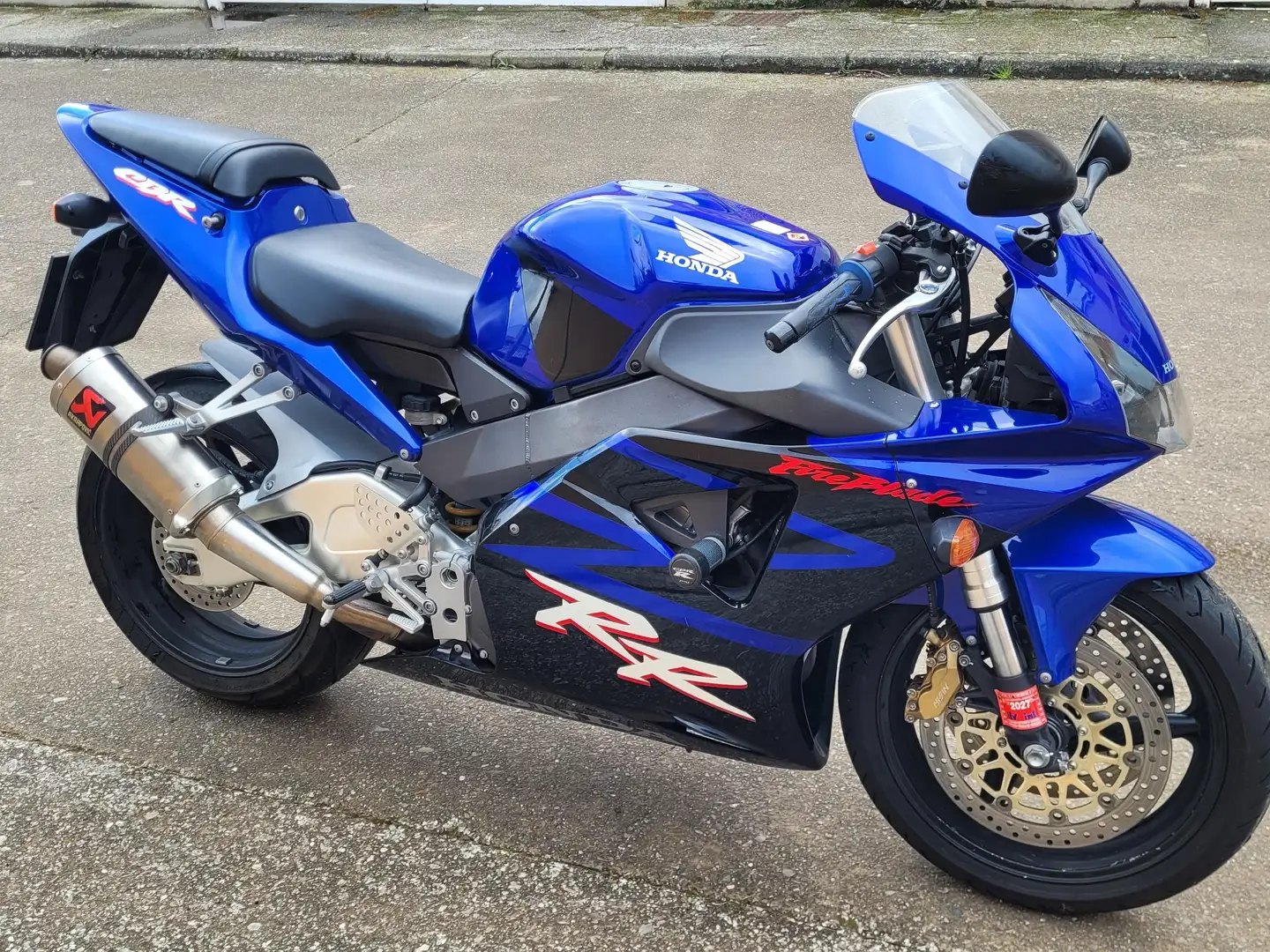 Honda CBR 900 954 RR Azul - 1