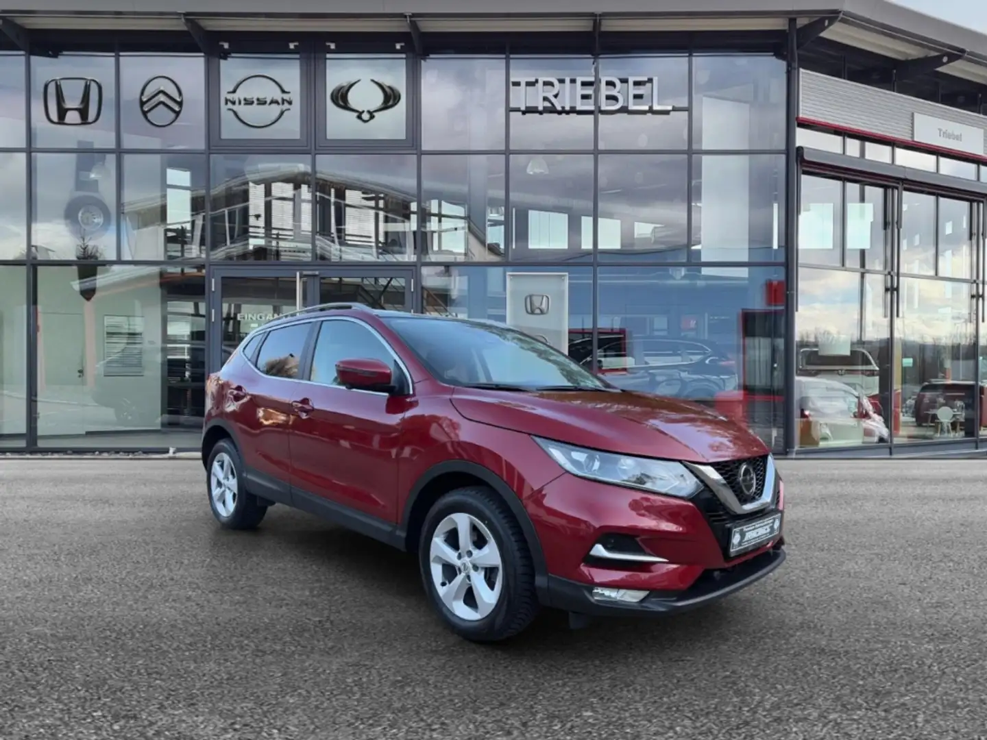 Nissan Qashqai N-Connecta DCT*Pano*Navi*360*RFK*FSH*SHZ*AHK* Rouge - 2