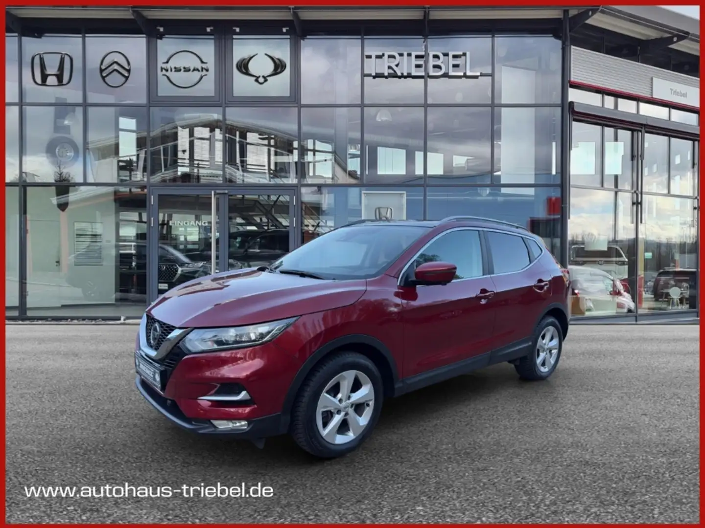 Nissan Qashqai N-Connecta DCT*Pano*Navi*360*RFK*FSH*SHZ*AHK* Rouge - 1