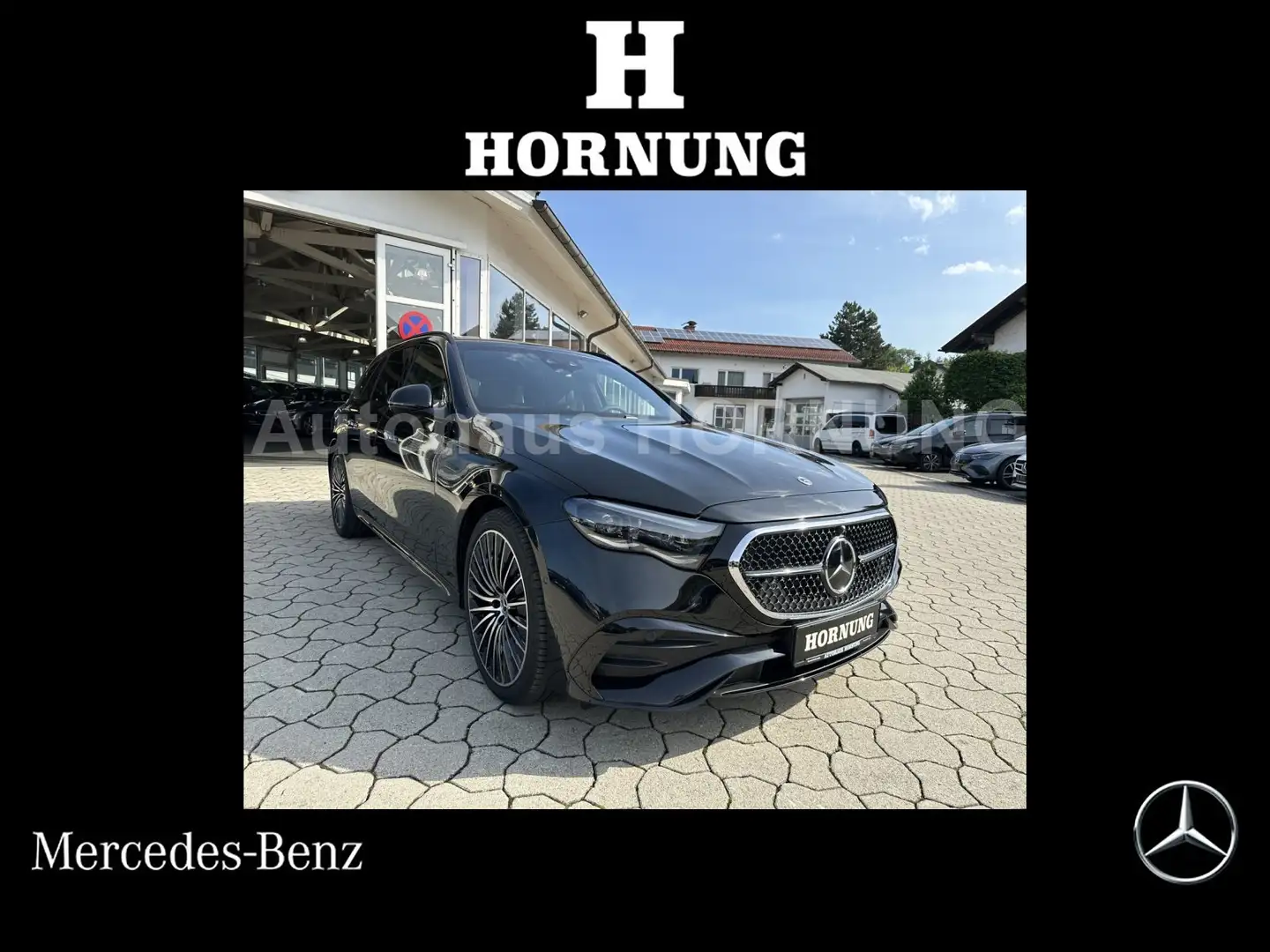 Mercedes-Benz E 450 E 450d 4M T AMG NIGHT STHZG 360° AHK BURM4D AIRM Schwarz - 1